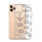 Corals - Clear iPhone Case