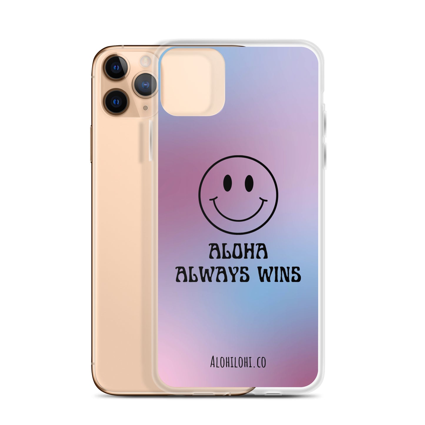 Aloha Always Wins (9) - Clear iPhone Case