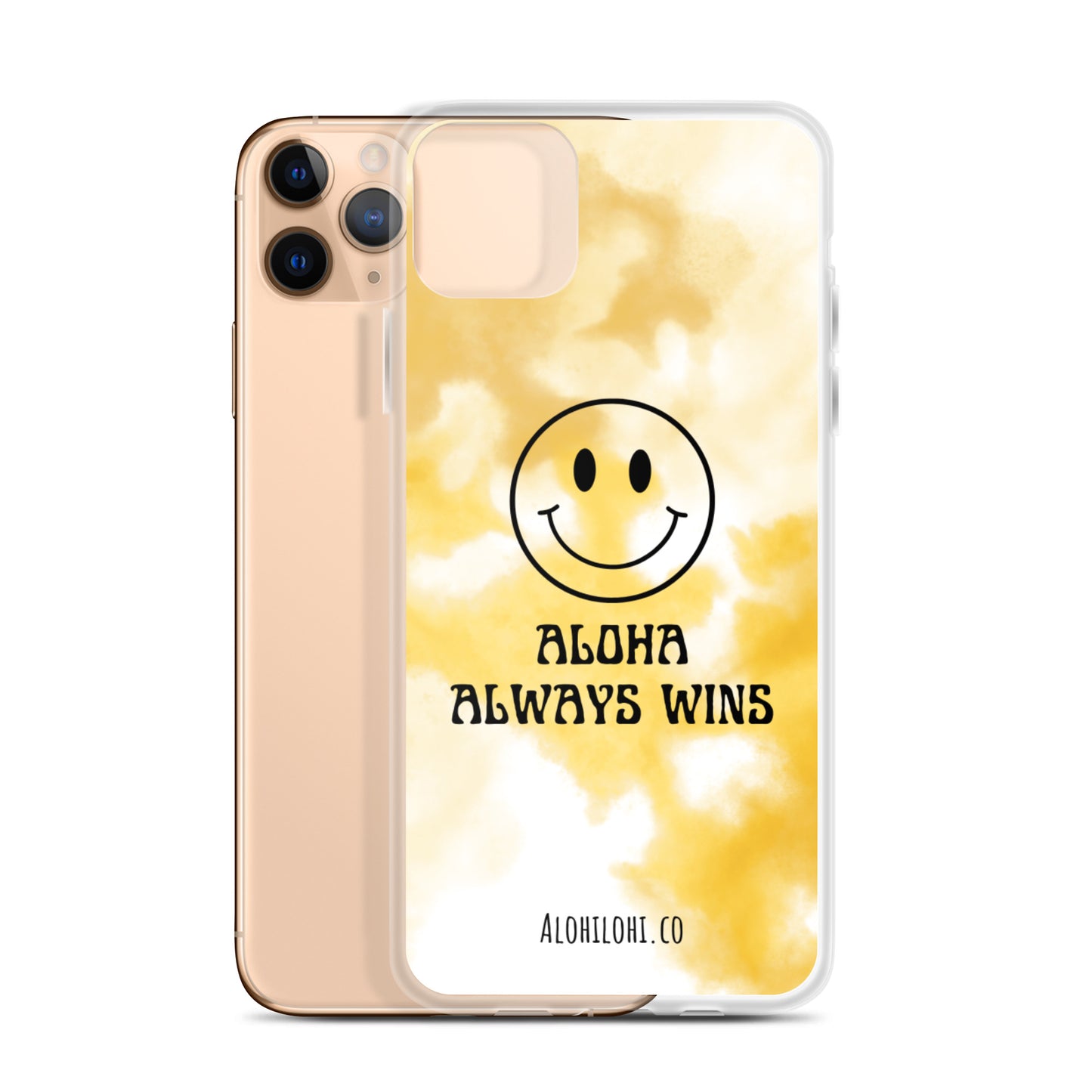 Aloha Always Wins (28) - Clear iPhone Case