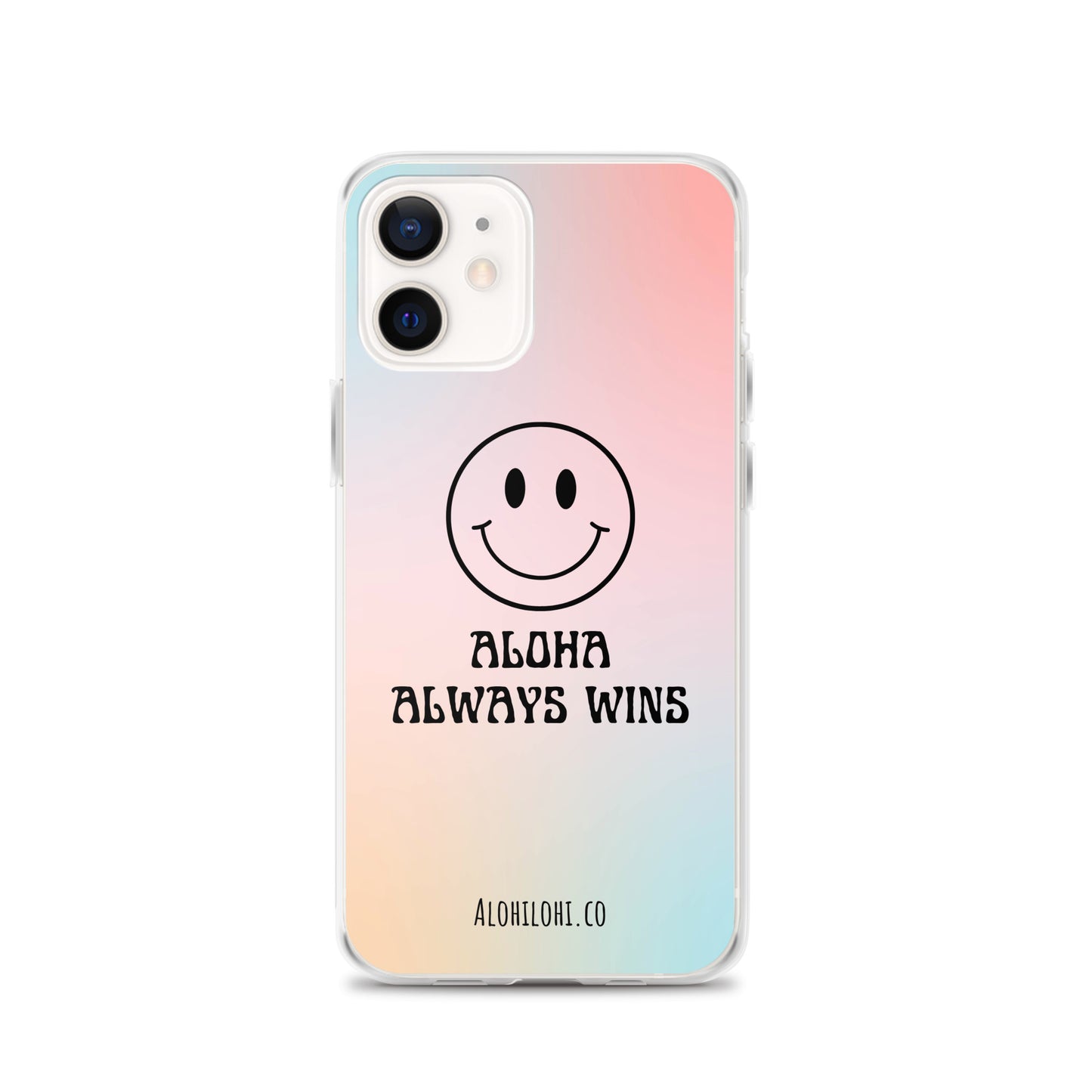 Aloha Always Wins (4) - Clear iPhone Case