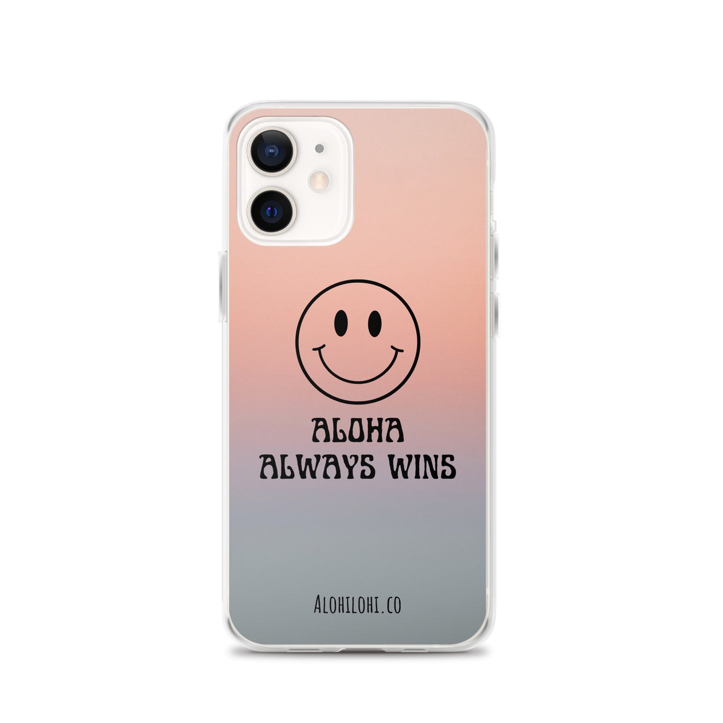 Aloha Always Wins (7) - Clear iPhone Case