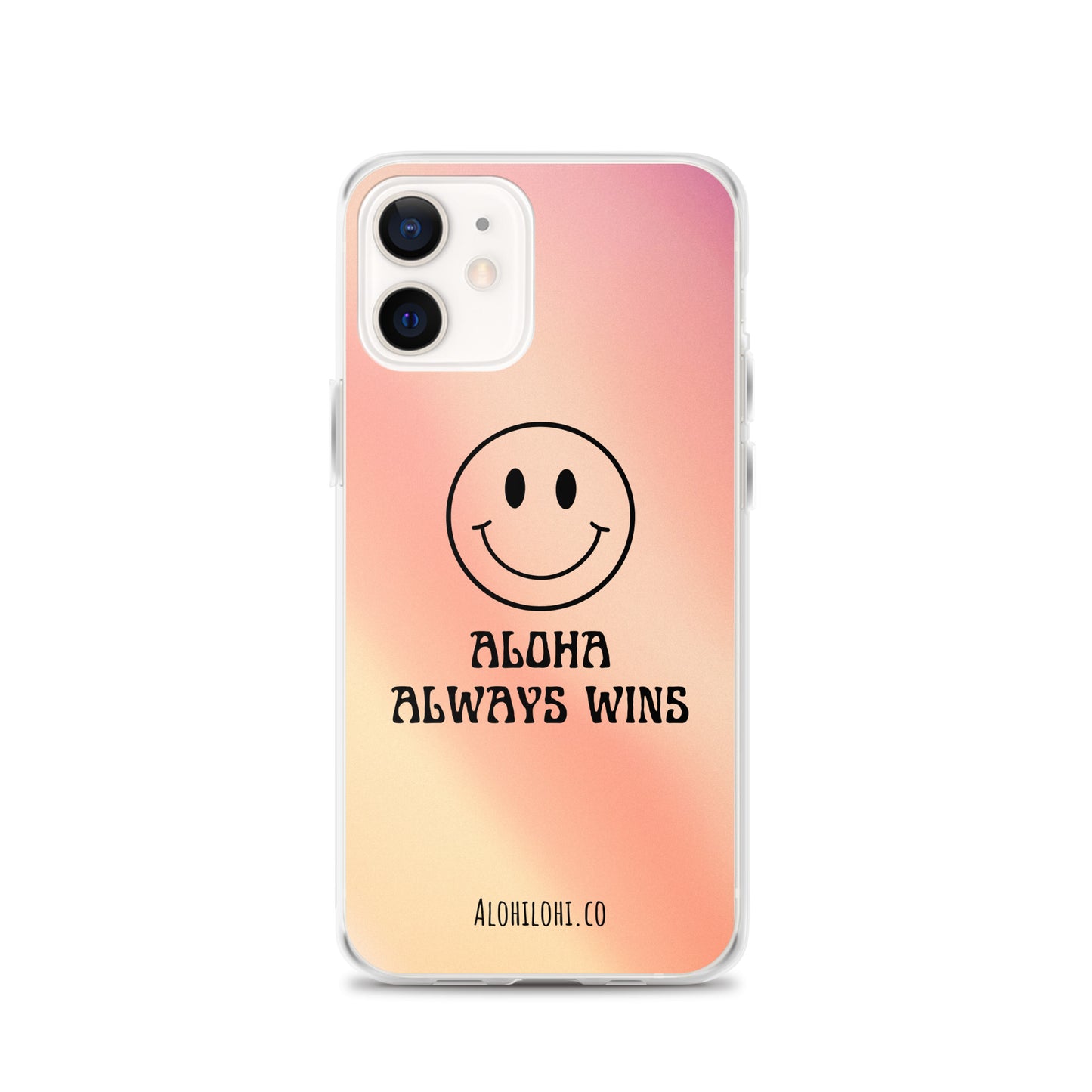 Aloha Always Wins (8) - Clear iPhone Case