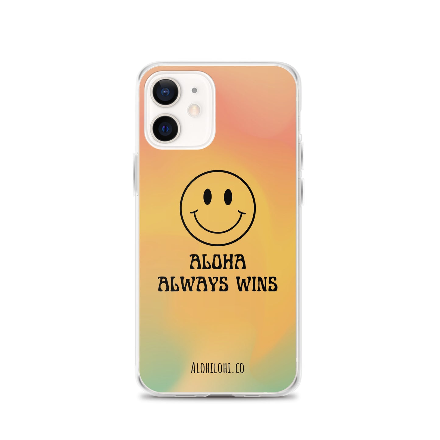 Aloha Always Wins (10) - Clear iPhone Case