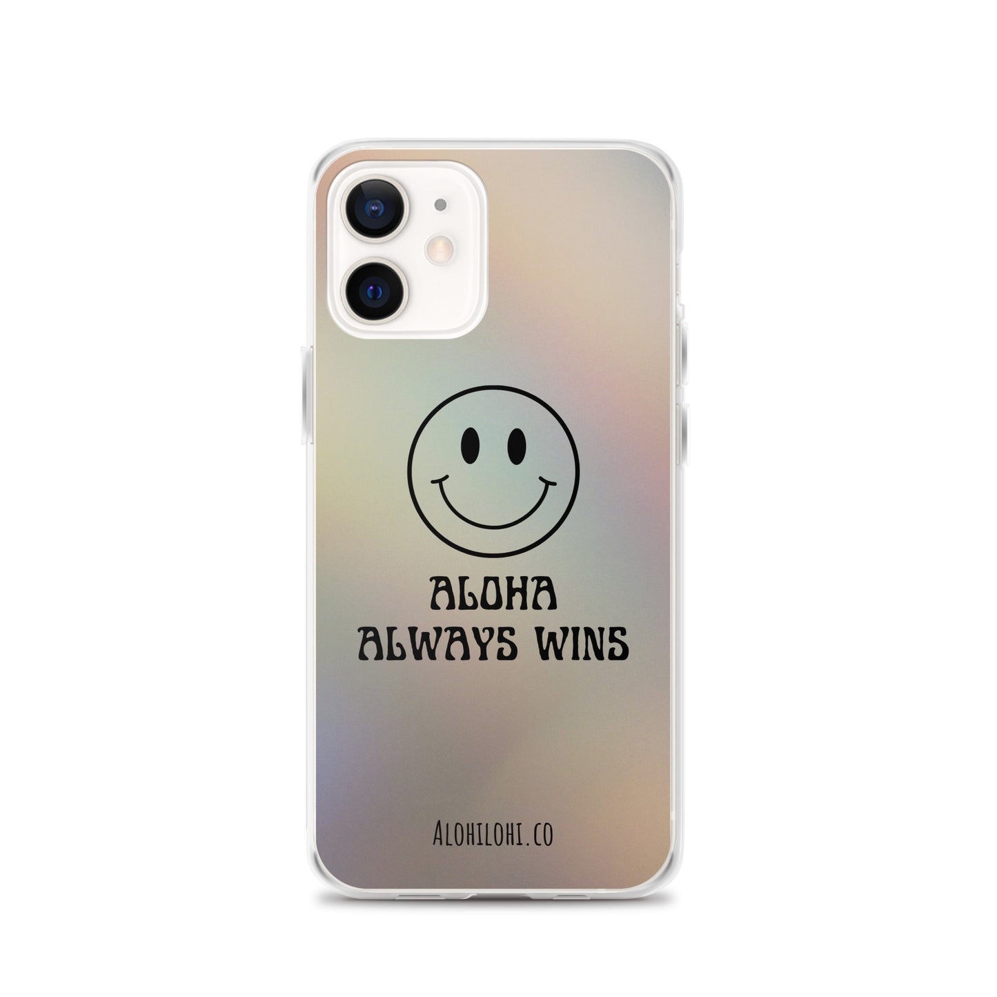 Aloha Always Wins (12) - Clear iPhone Case