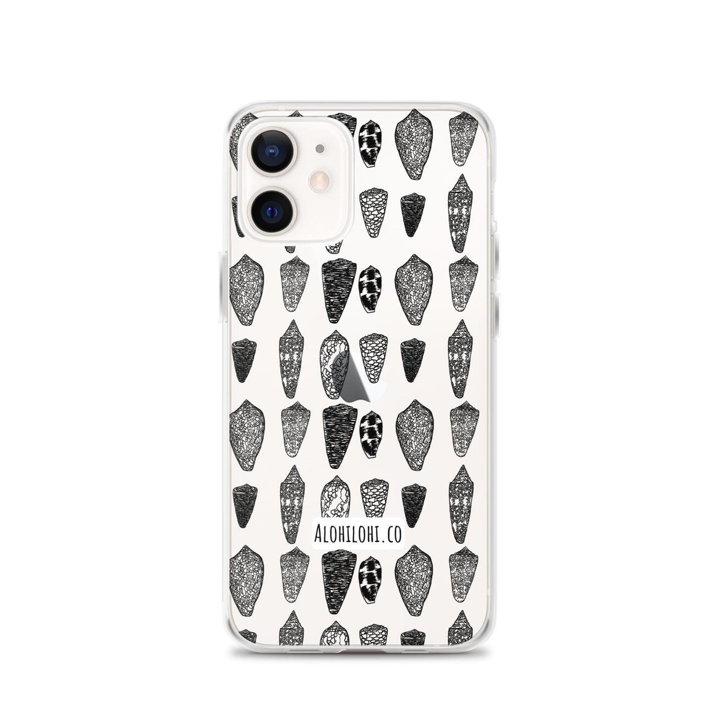 Pūpū (pattern) - Clear iPhone Case