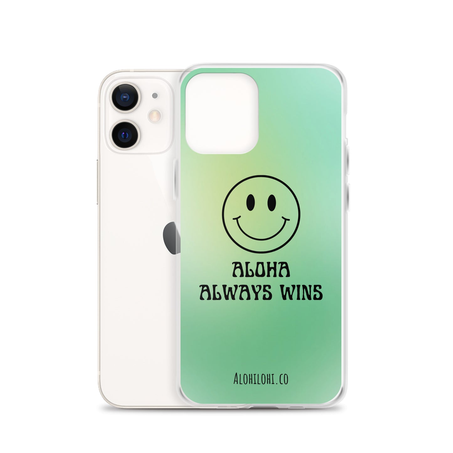 Aloha Always Wins (1) - Clear iPhone Case