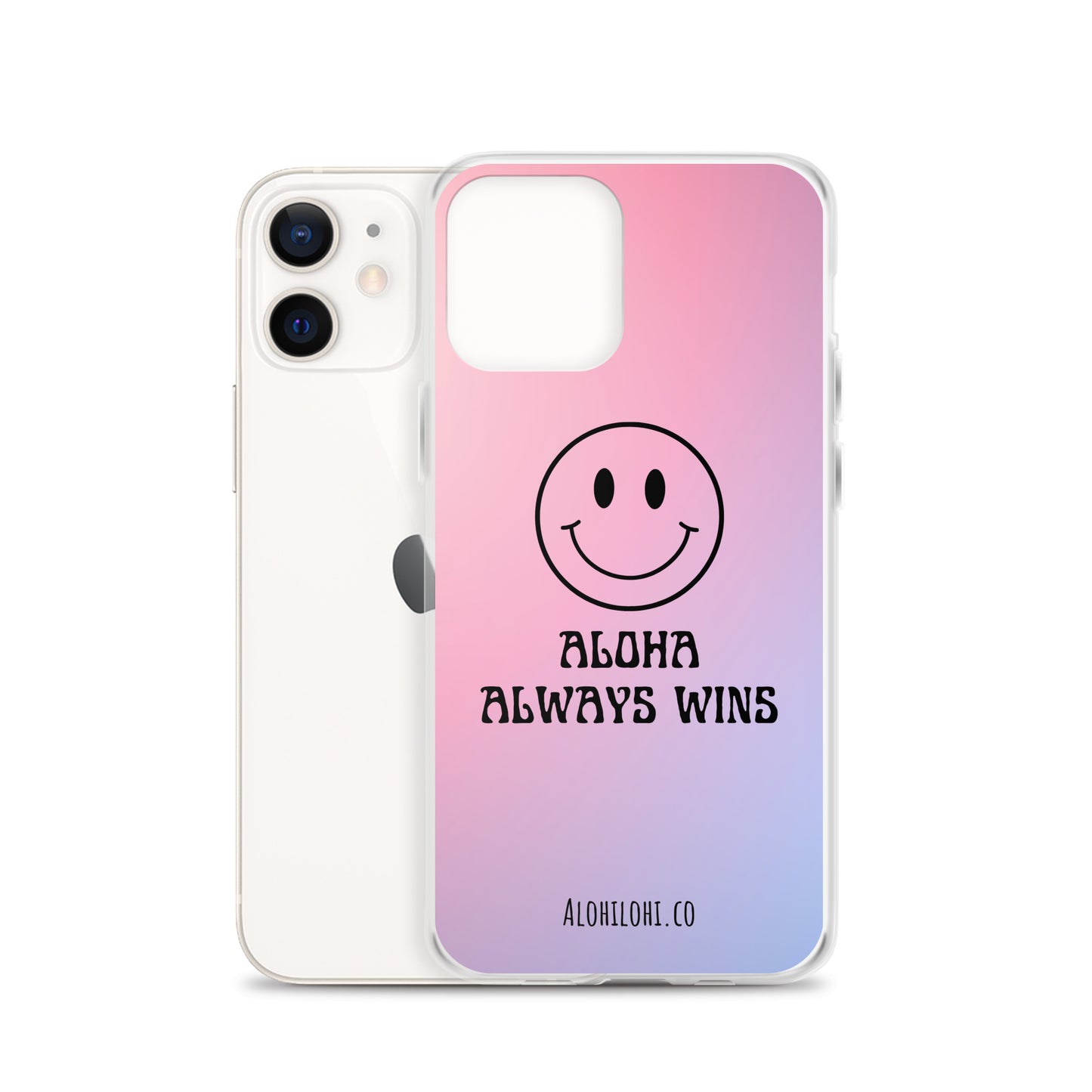 Aloha Always Wins (2) - Clear iPhone Case