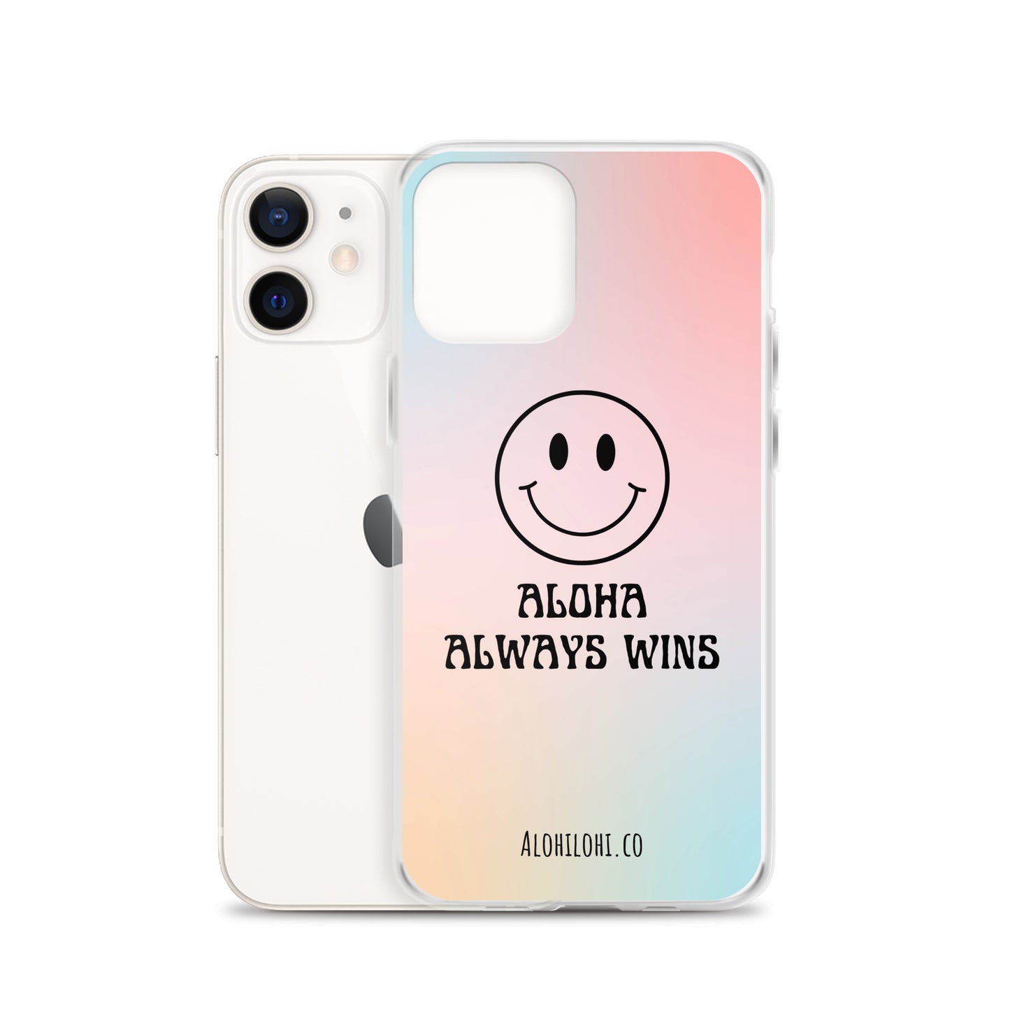 Aloha Always Wins (4) - Clear iPhone Case