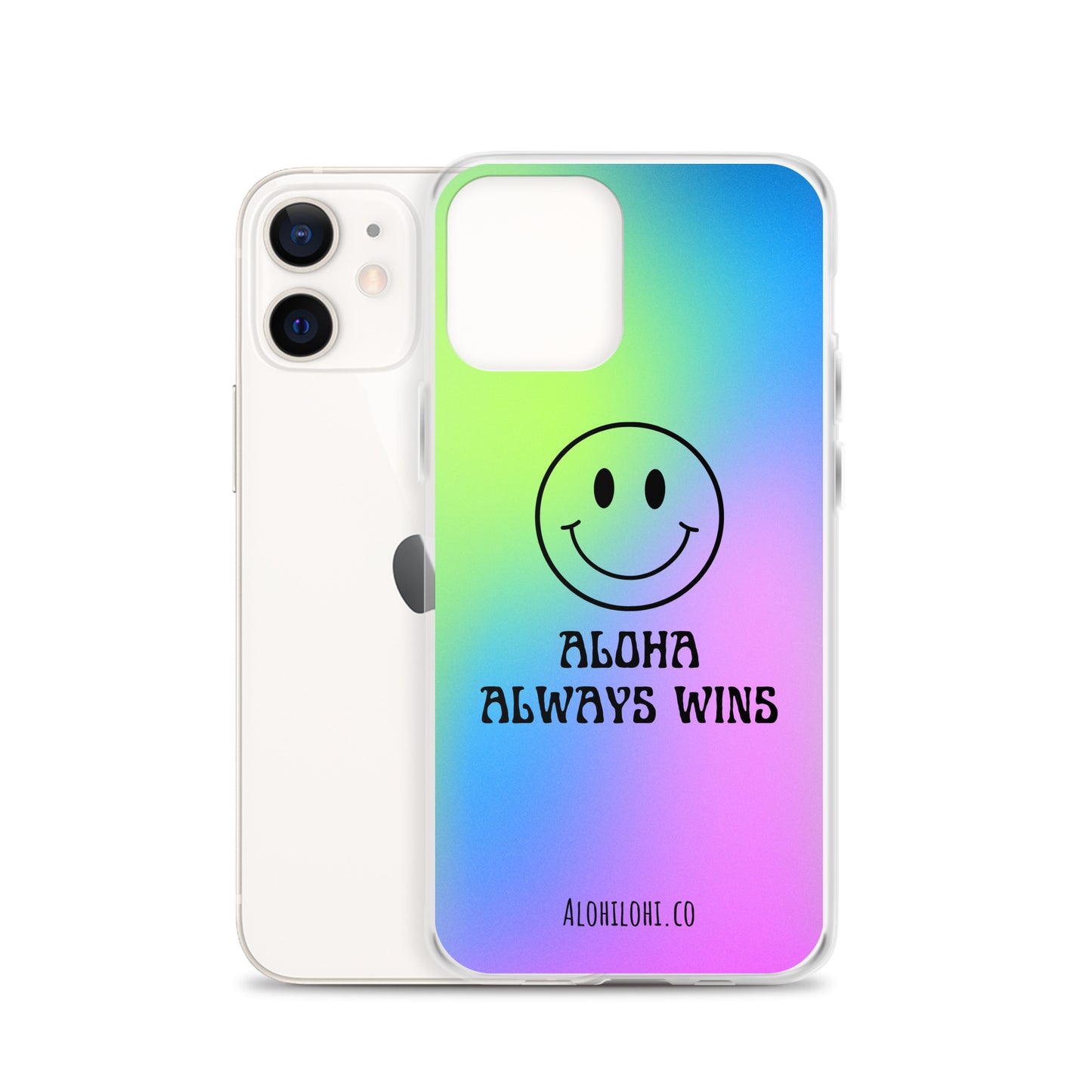 Aloha Always Wins (11) - Clear iPhone Case