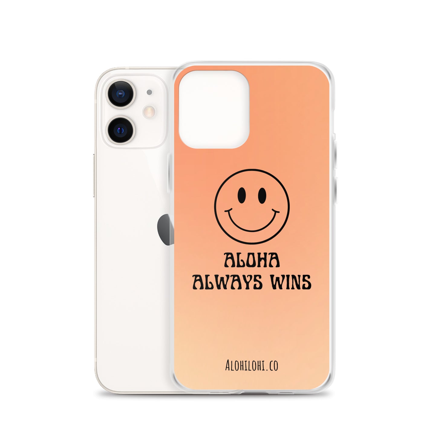 Aloha Always Wins (14) - Clear iPhone Case