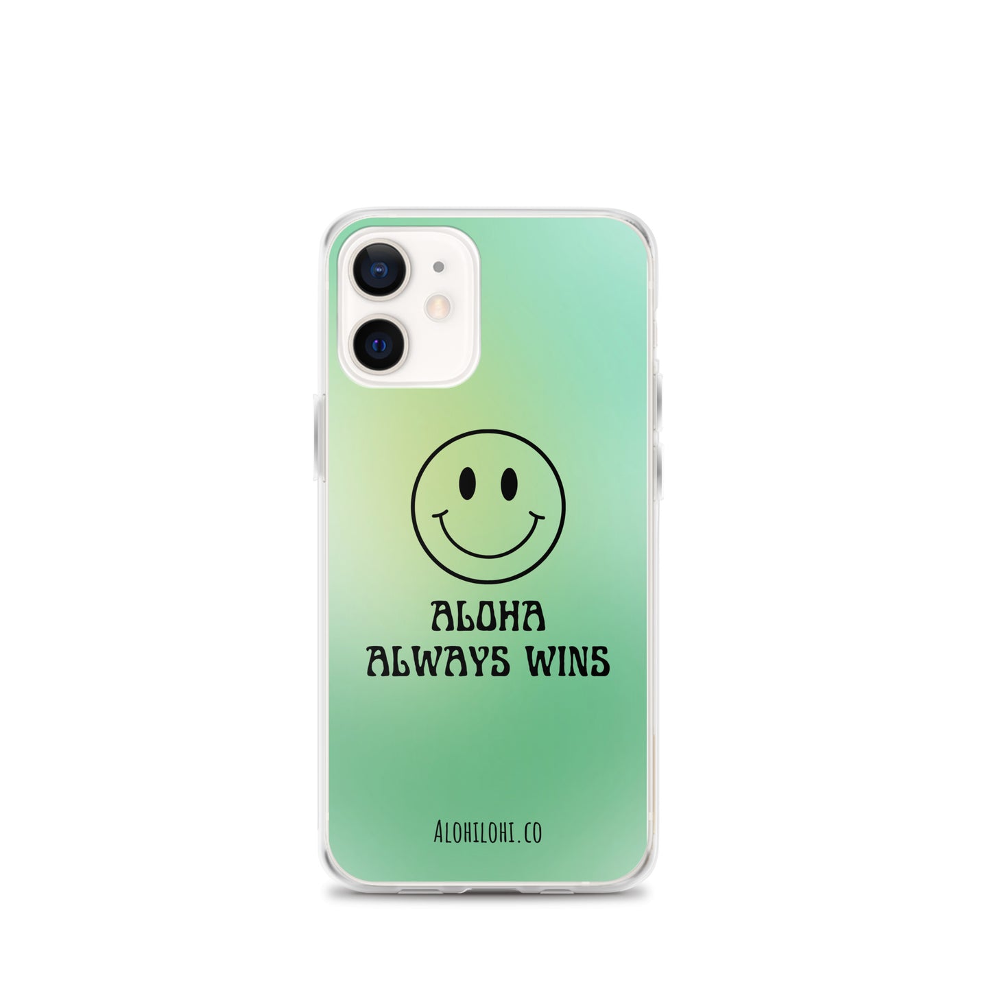 Aloha Always Wins (1) - Clear iPhone Case