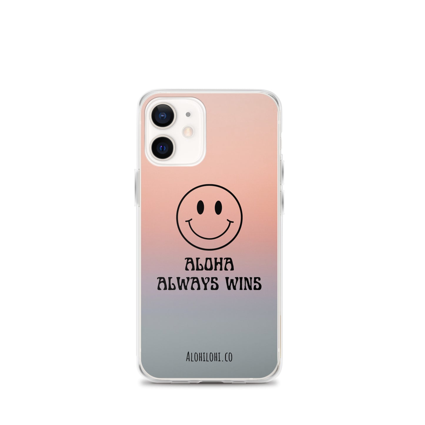 Aloha Always Wins (7) - Clear iPhone Case