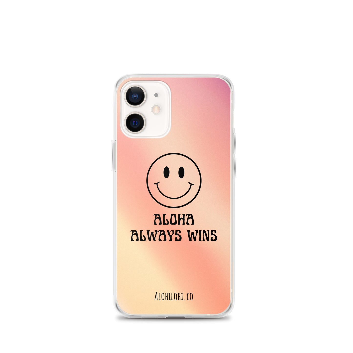 Aloha Always Wins (8) - Clear iPhone Case