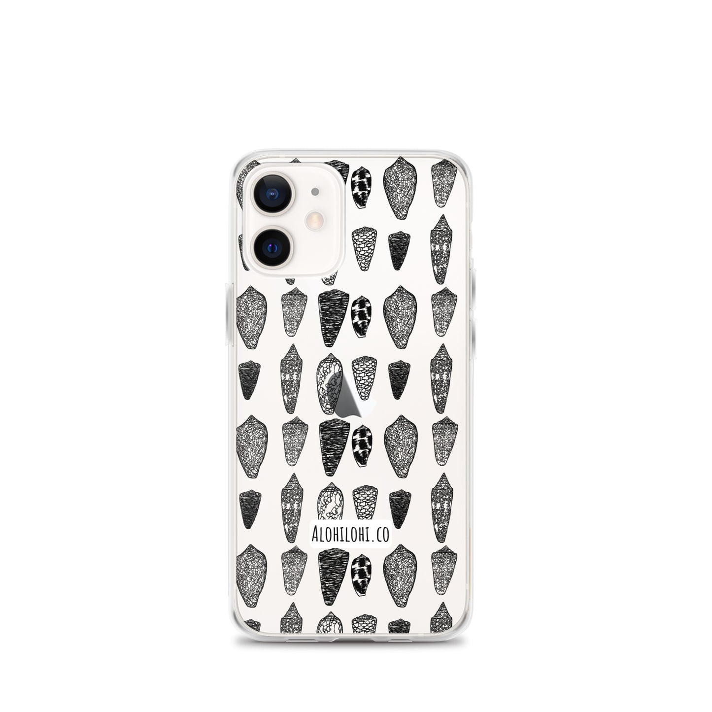 Pūpū (pattern) - Clear iPhone Case