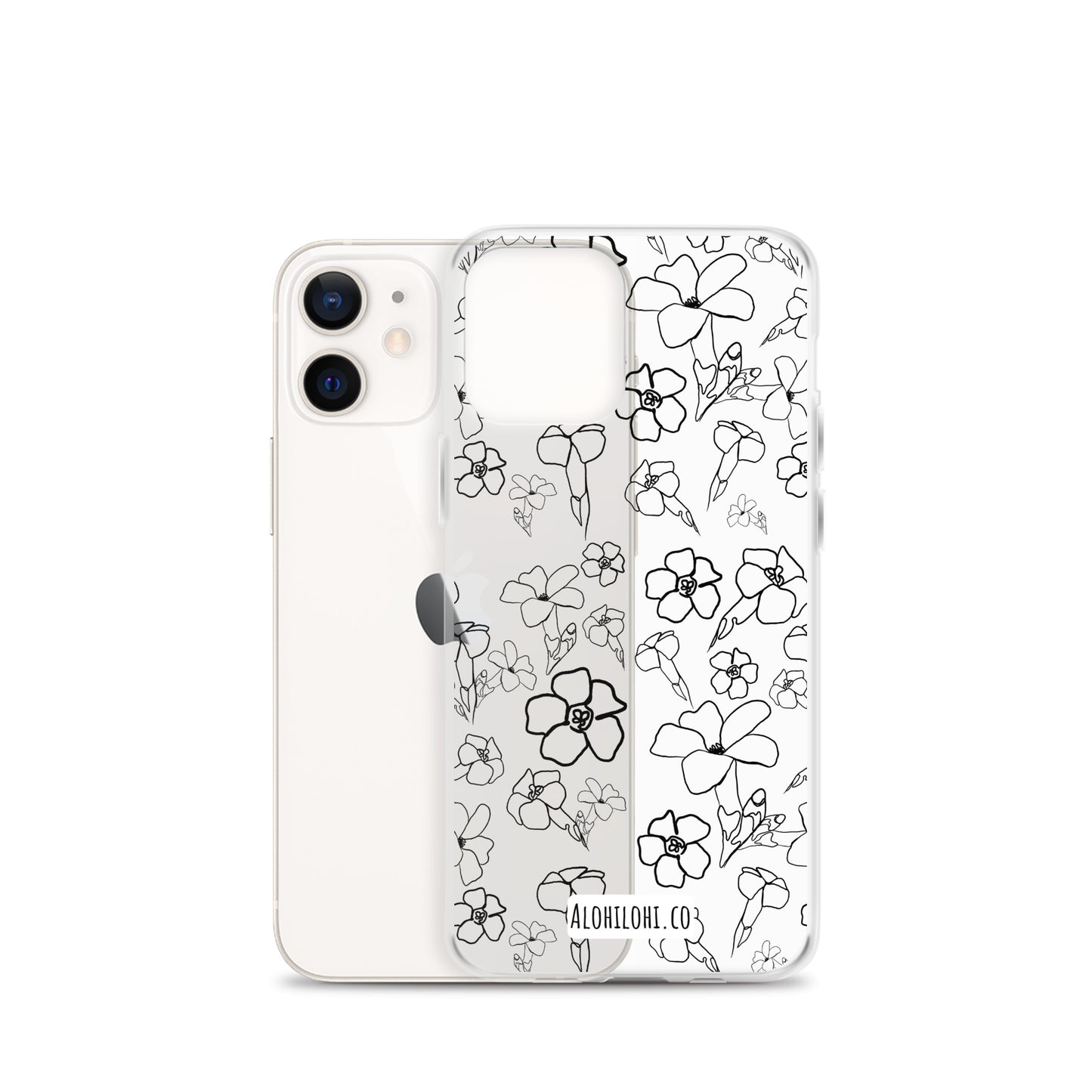 Pua Kenikeni - Clear iPhone Case