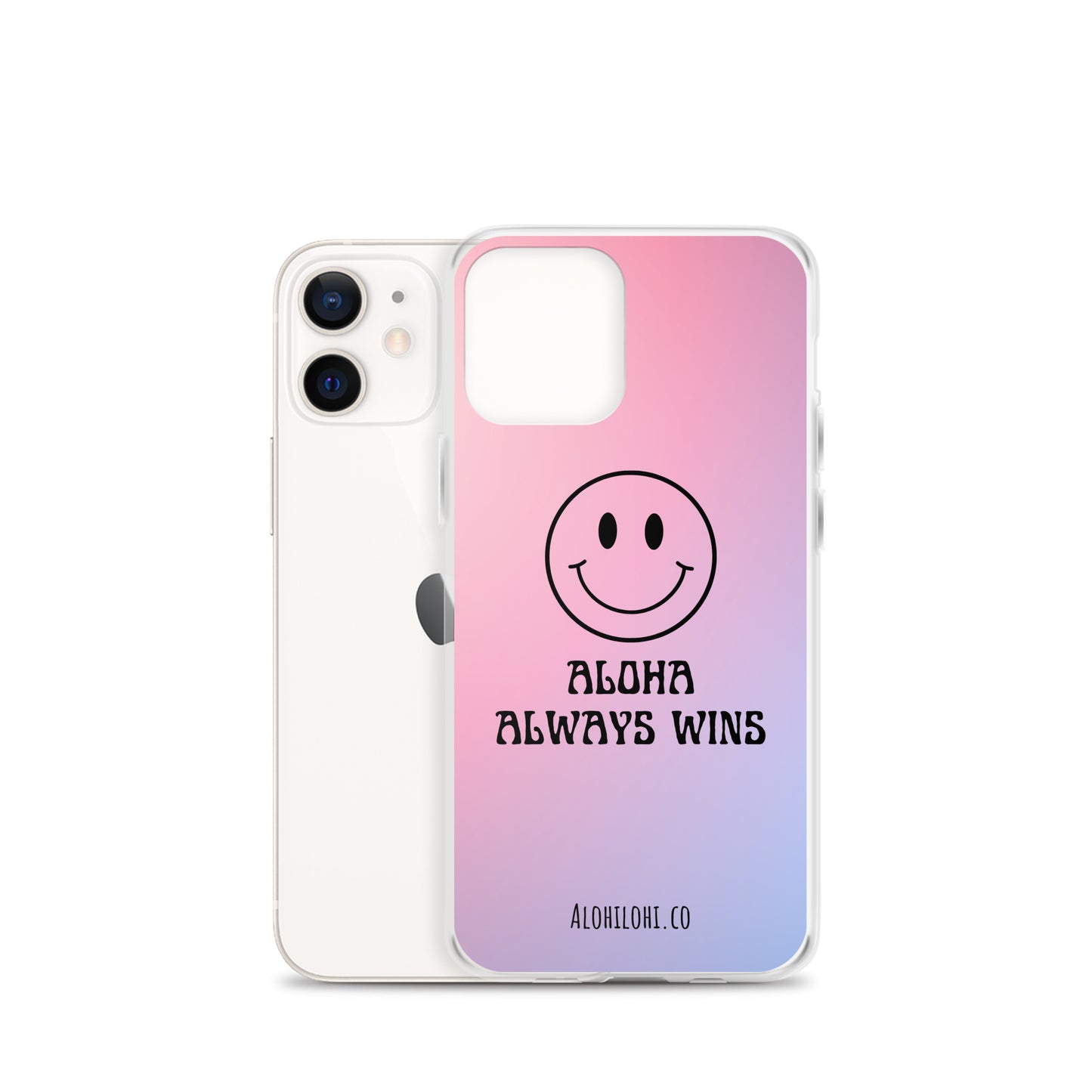 Aloha Always Wins (2) - Clear iPhone Case