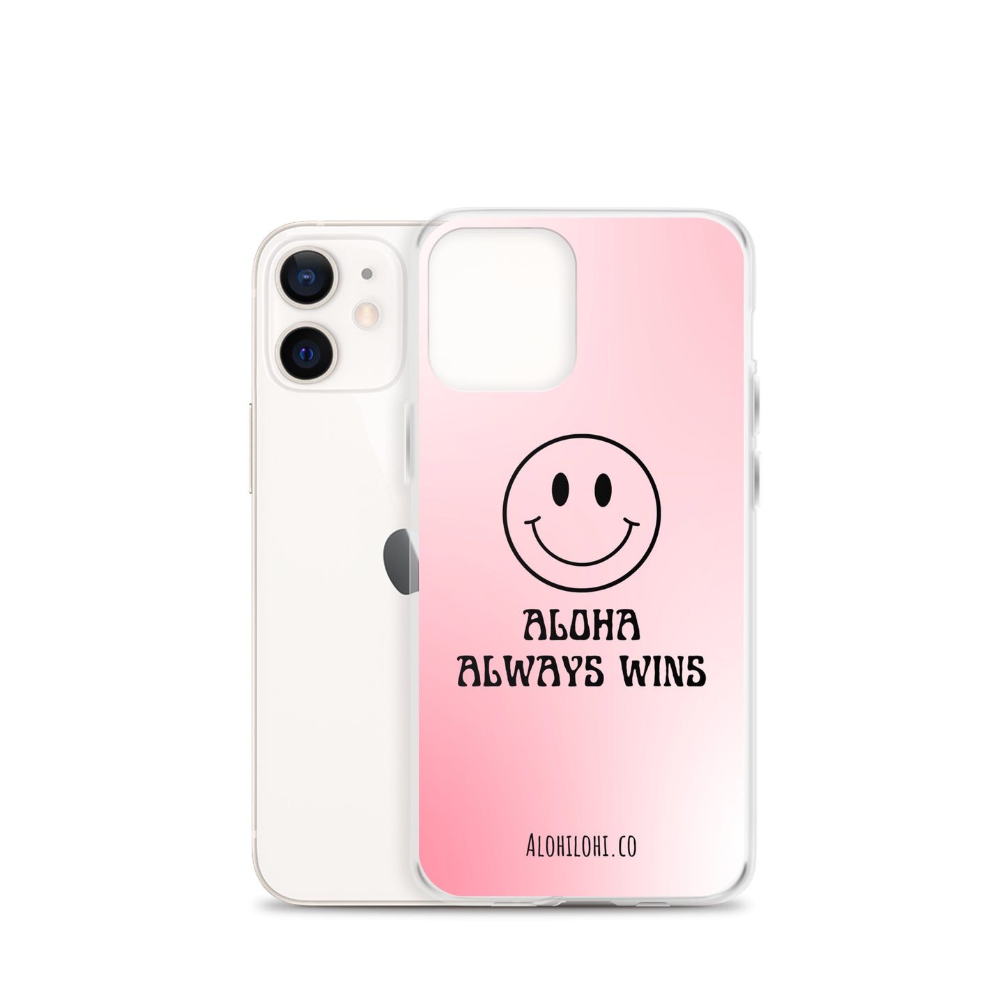 Aloha Always Wins (3) - Clear iPhone Case