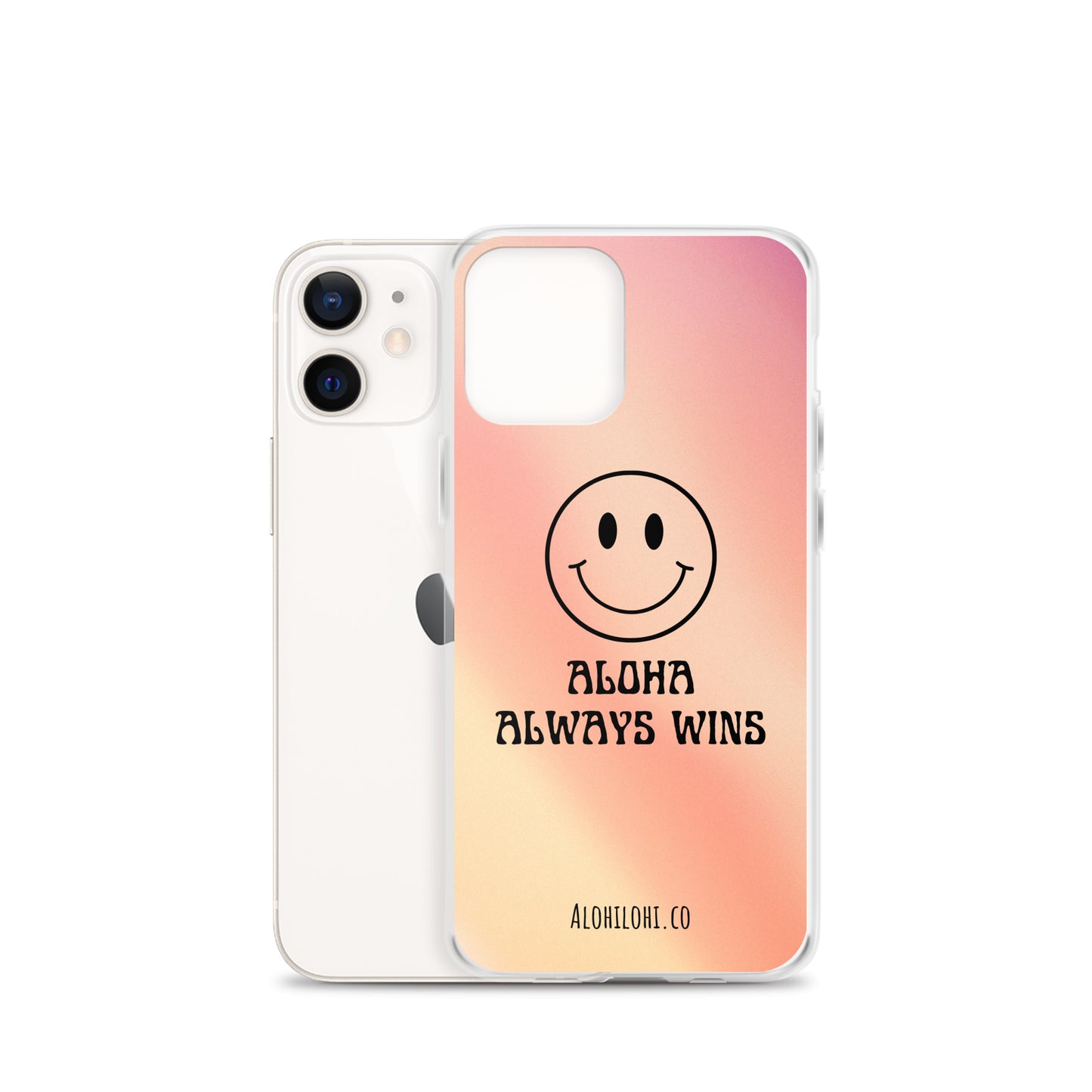 Aloha Always Wins (8) - Clear iPhone Case