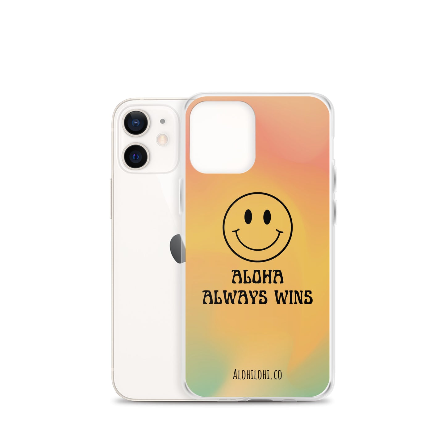 Aloha Always Wins (10) - Clear iPhone Case