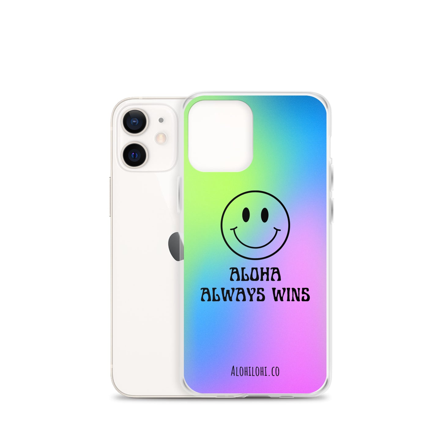 Aloha Always Wins (11) - Clear iPhone Case