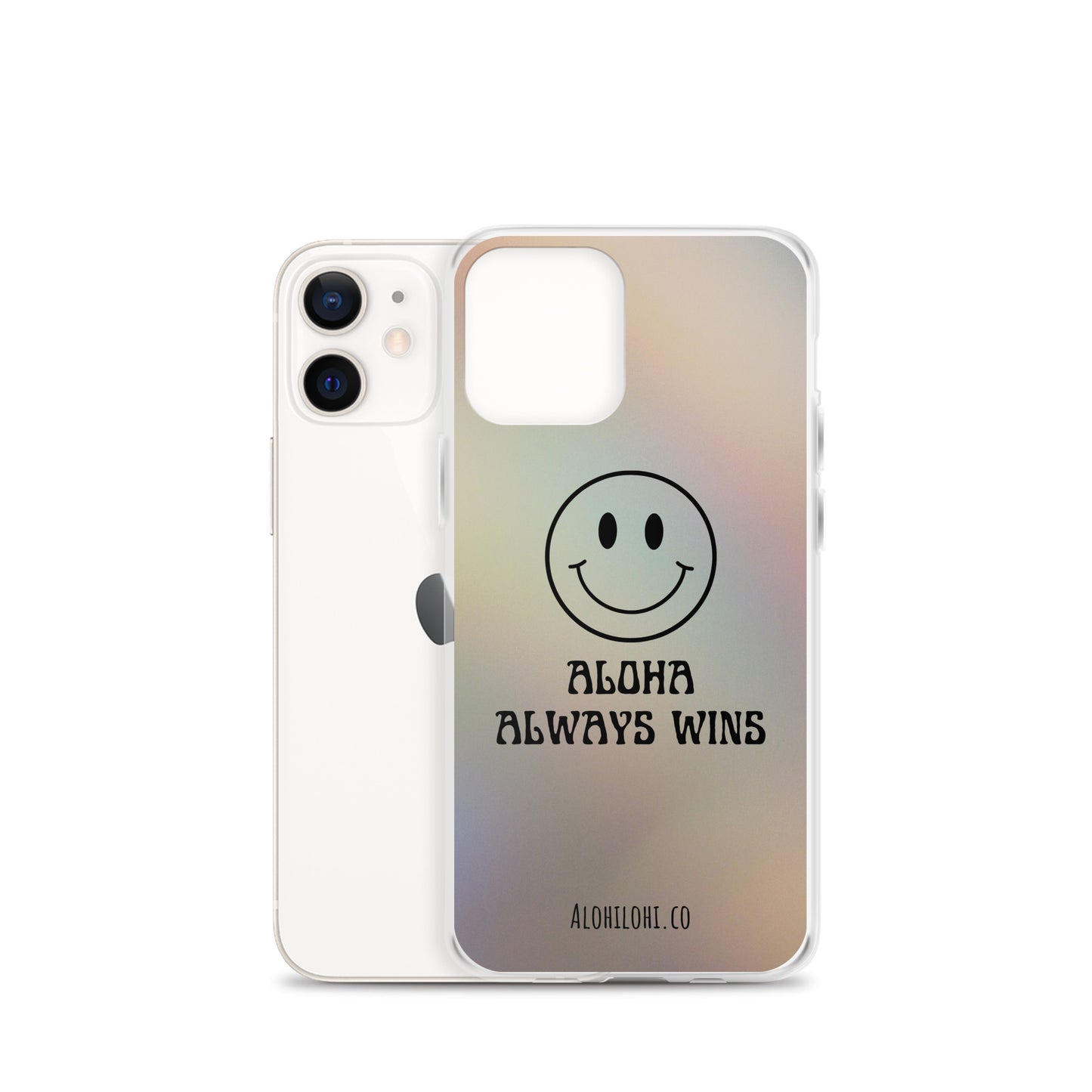 Aloha Always Wins (12) - Clear iPhone Case