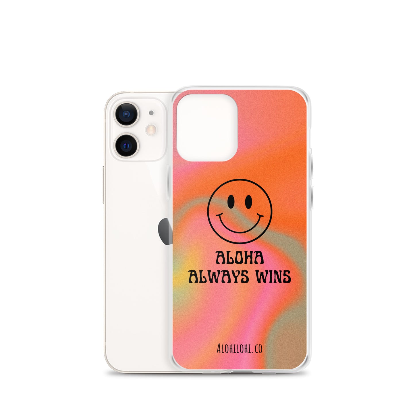 Aloha Always Wins (13) - Clear iPhone Case