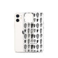 Pūpū (pattern) - Clear iPhone Case