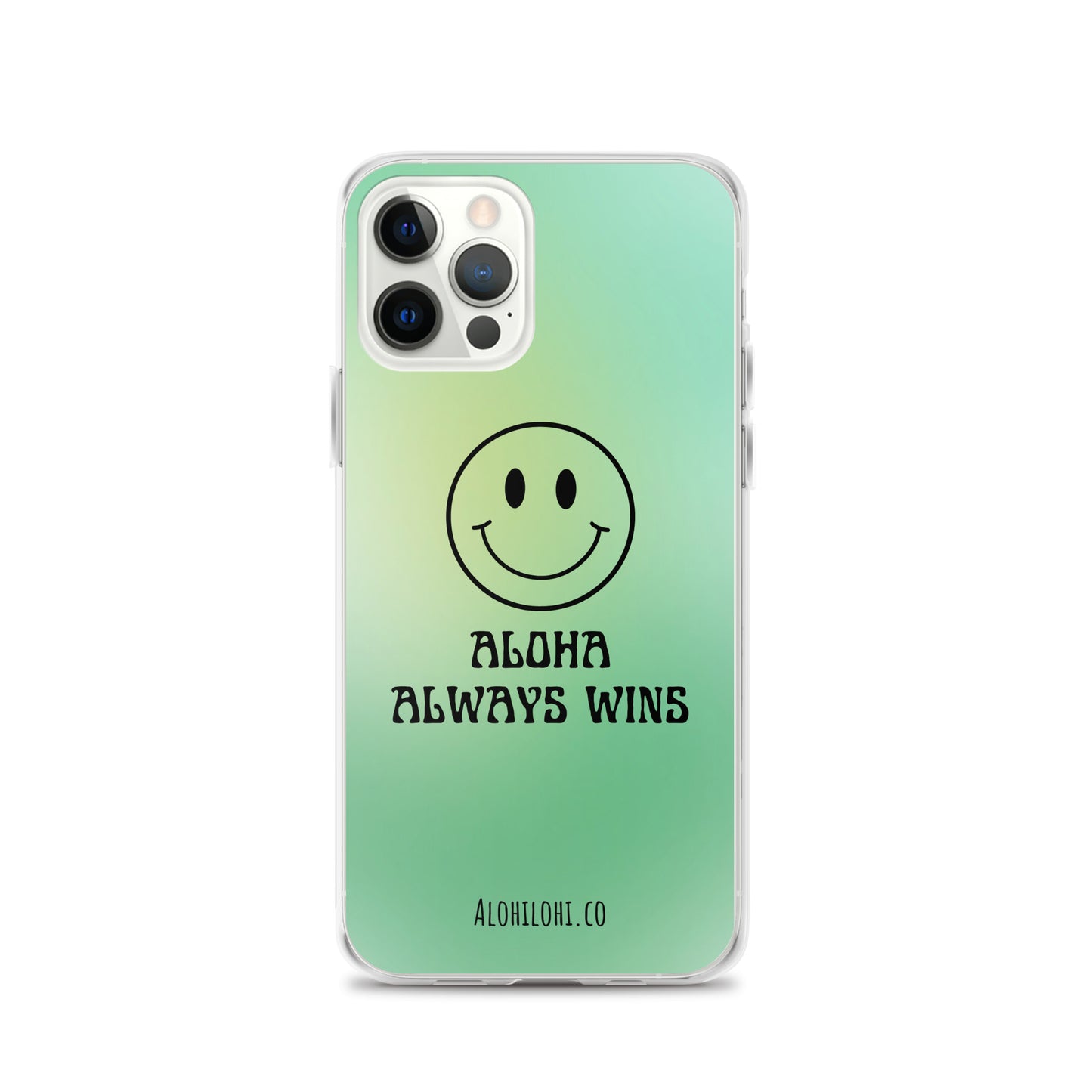 Aloha Always Wins (1) - Clear iPhone Case