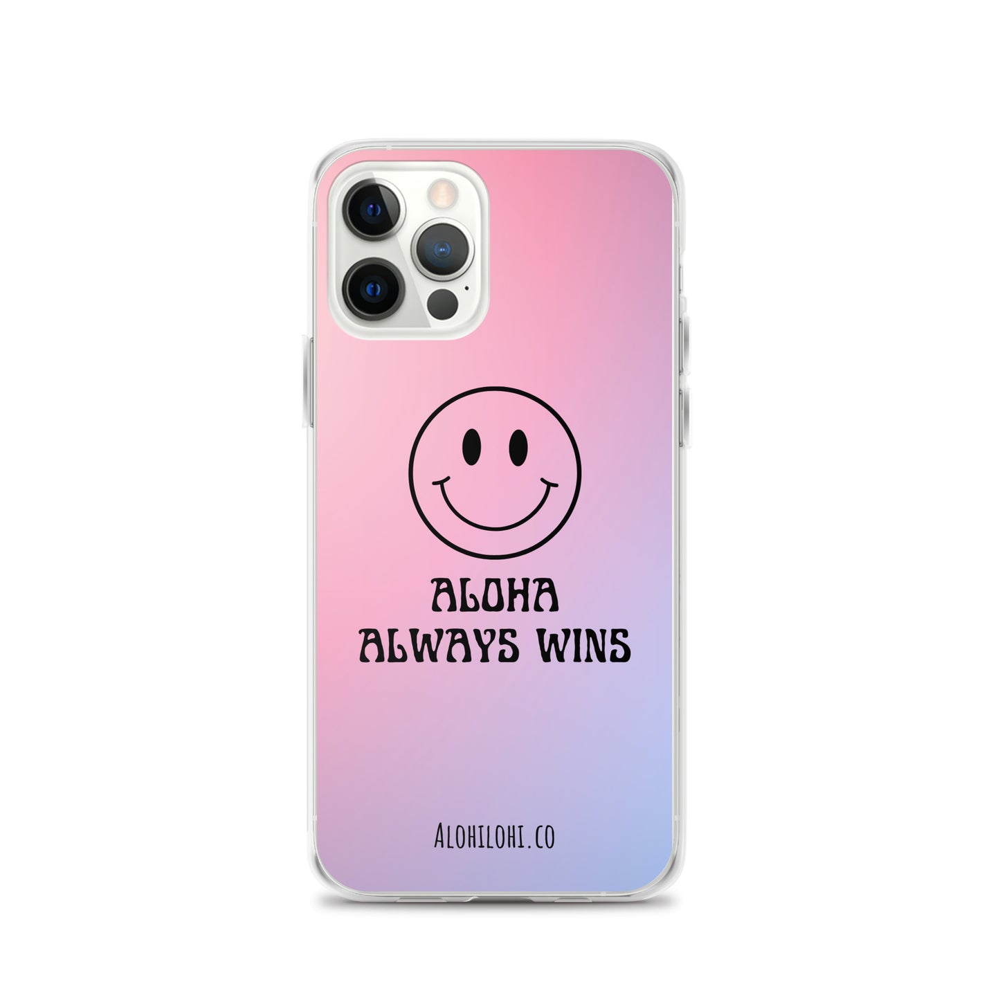 Aloha Always Wins (2) - Clear iPhone Case