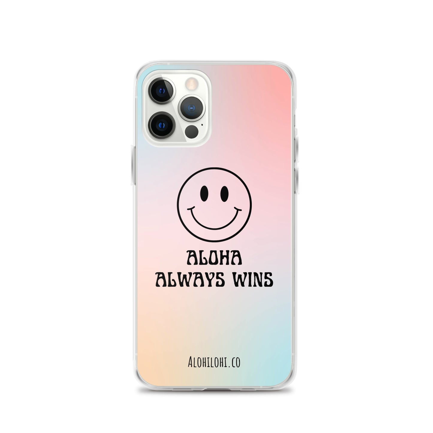 Aloha Always Wins (4) - Clear iPhone Case