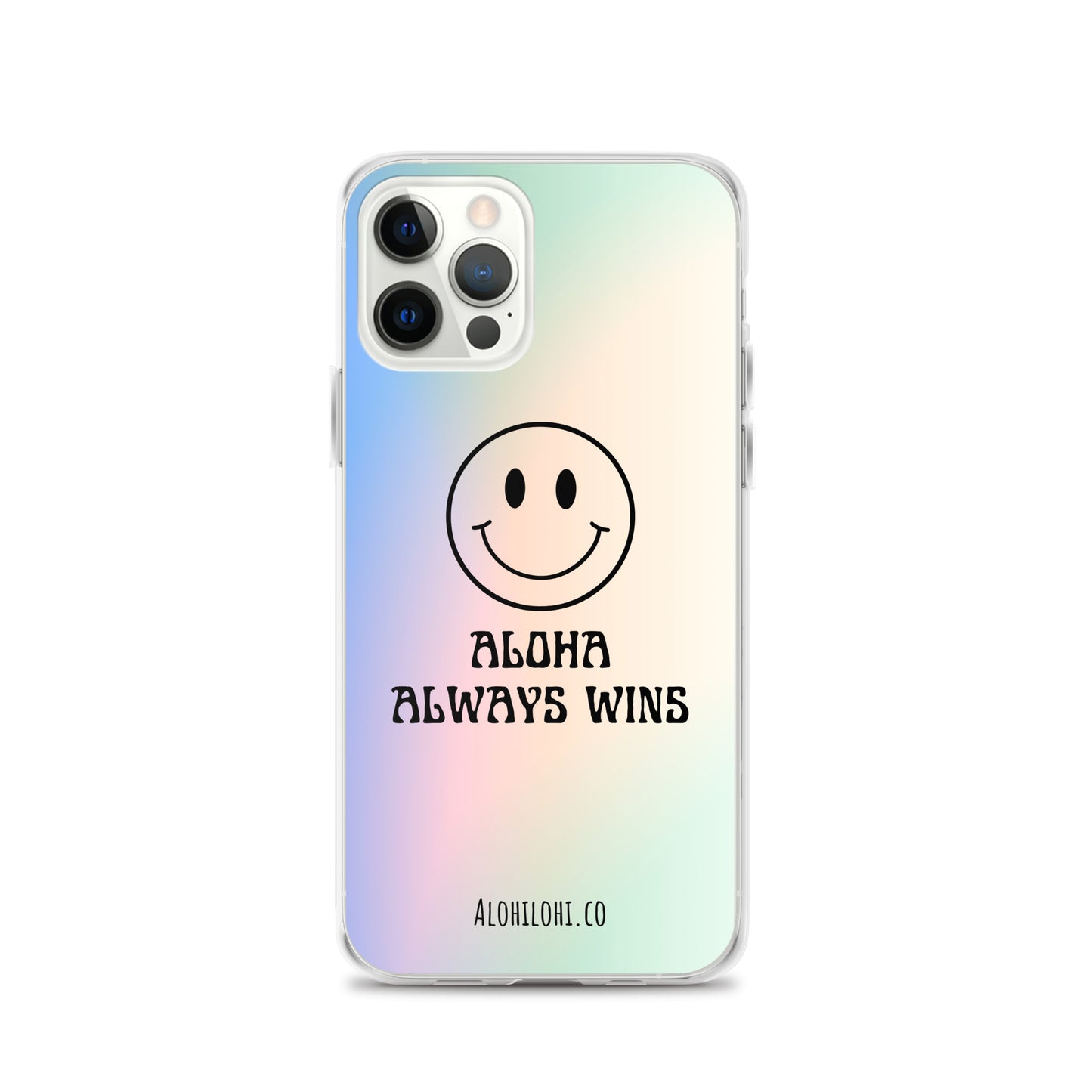 Aloha Always Wins (5) - Clear iPhone Case