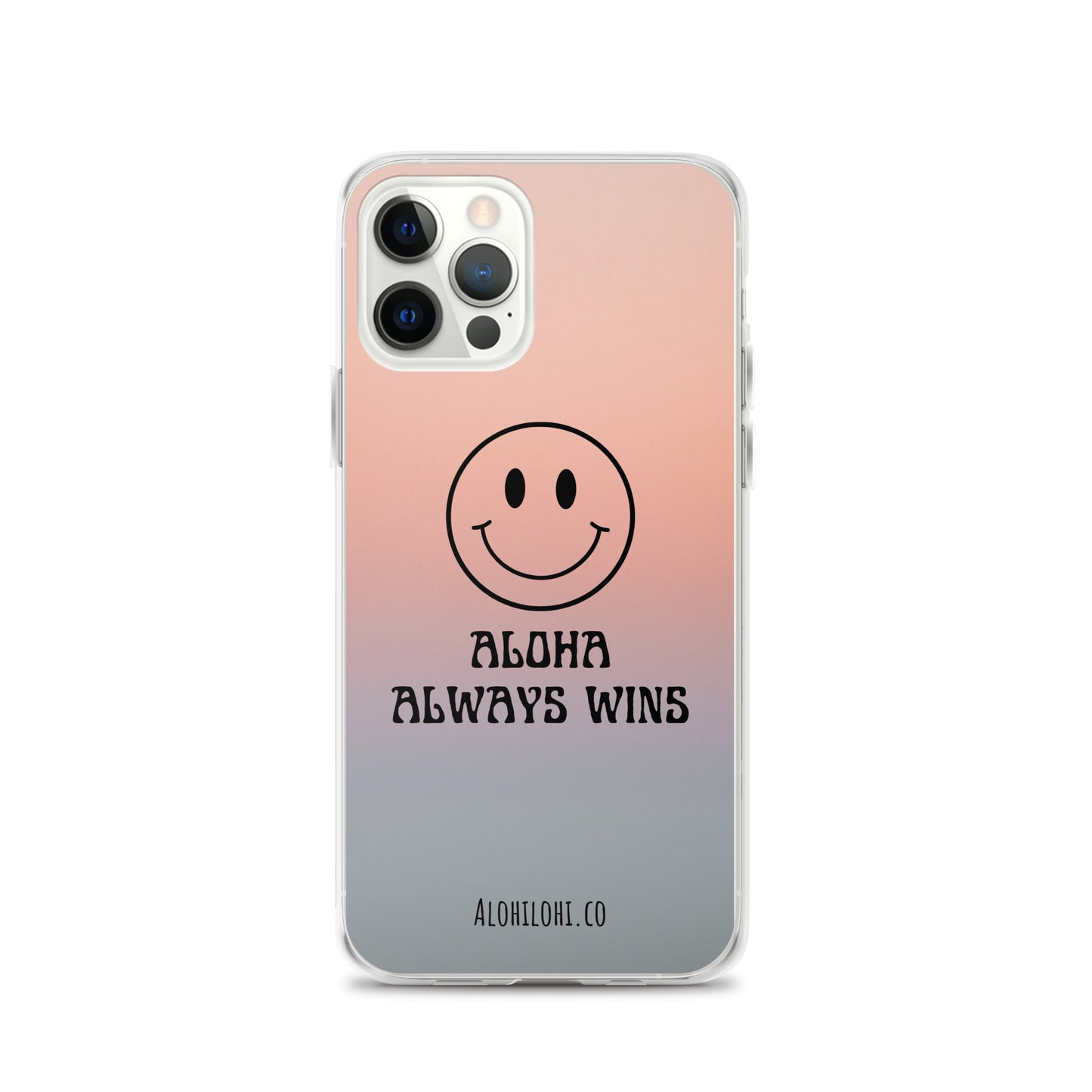 Aloha Always Wins (7) - Clear iPhone Case