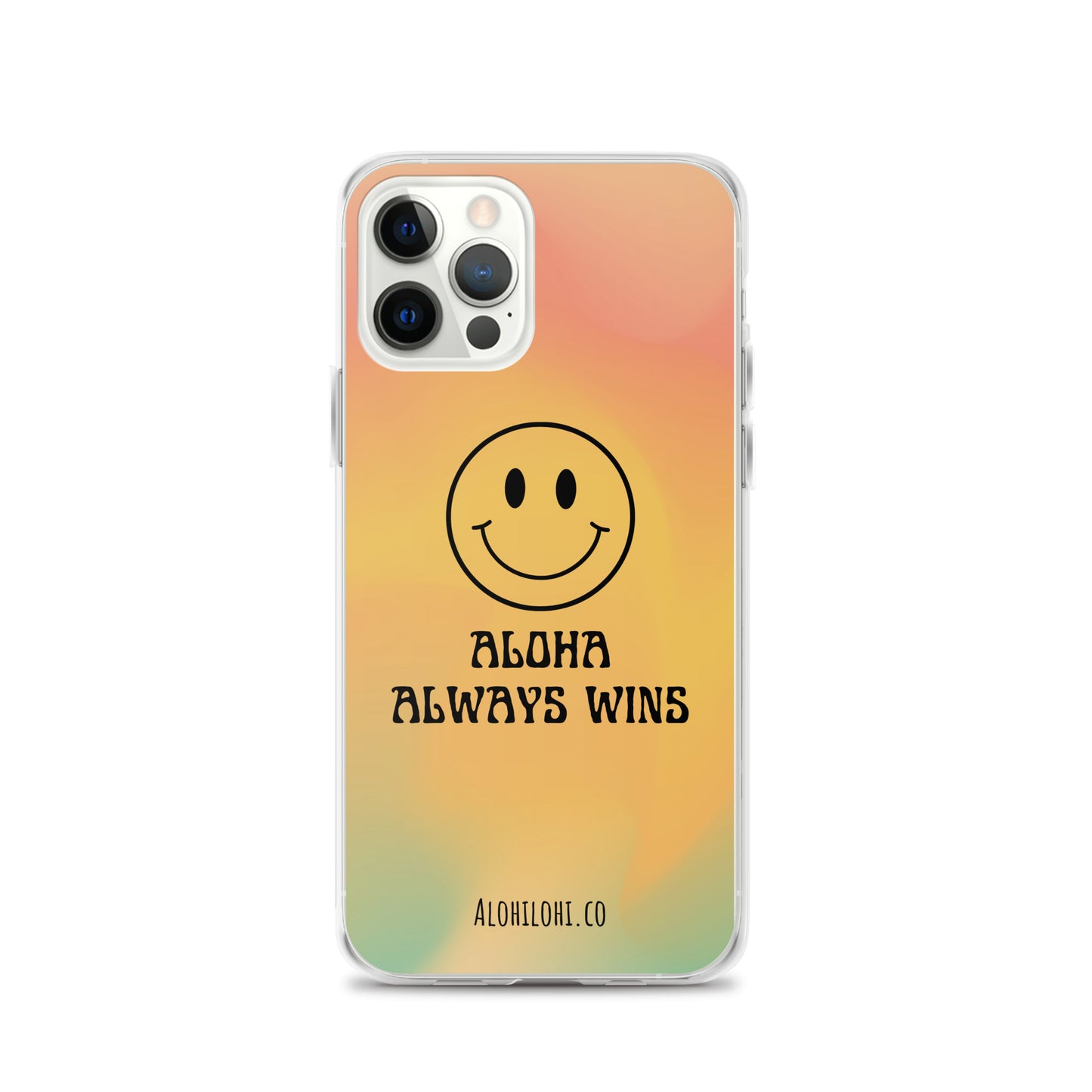 Aloha Always Wins (10) - Clear iPhone Case