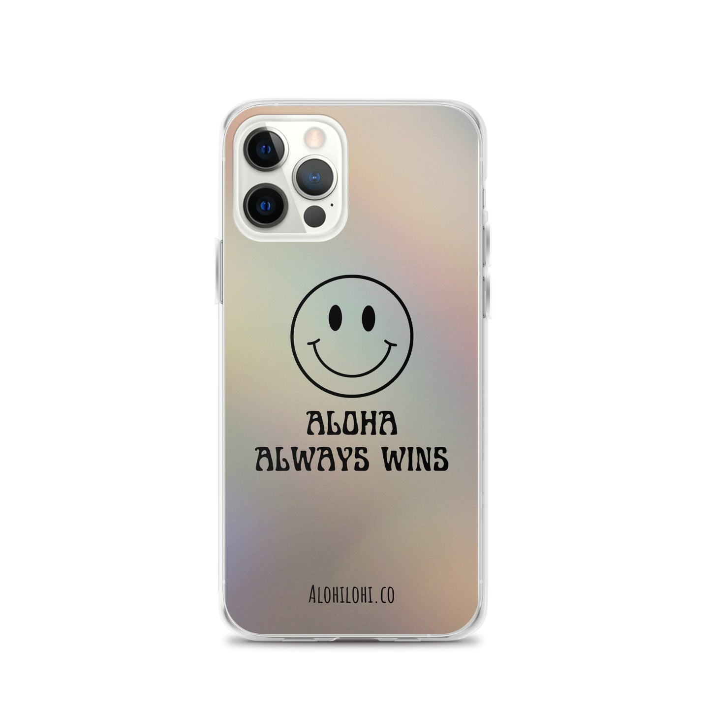 Aloha Always Wins (12) - Clear iPhone Case