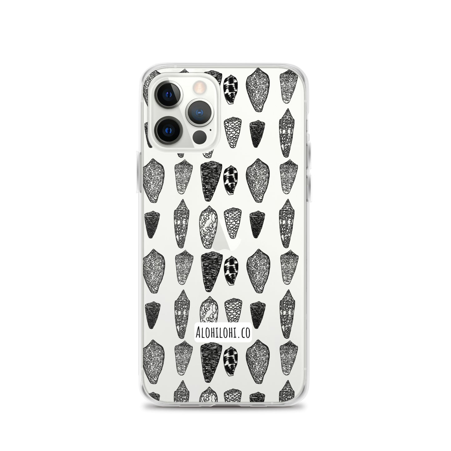 Pūpū (pattern) - Clear iPhone Case