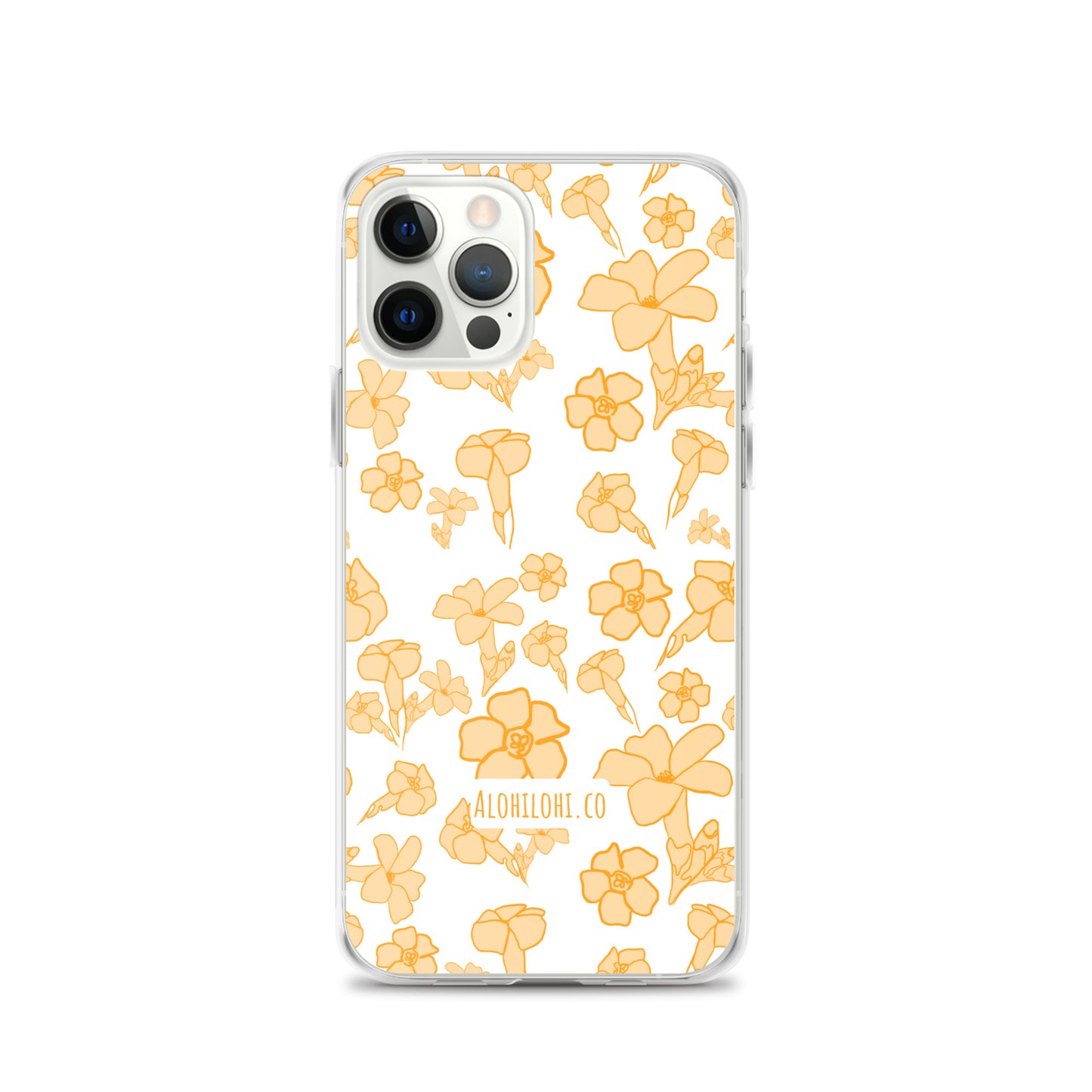 Pua Kenikeni on Keʻokeʻo - Clear iPhone Case