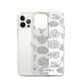 Corals - Clear iPhone Case