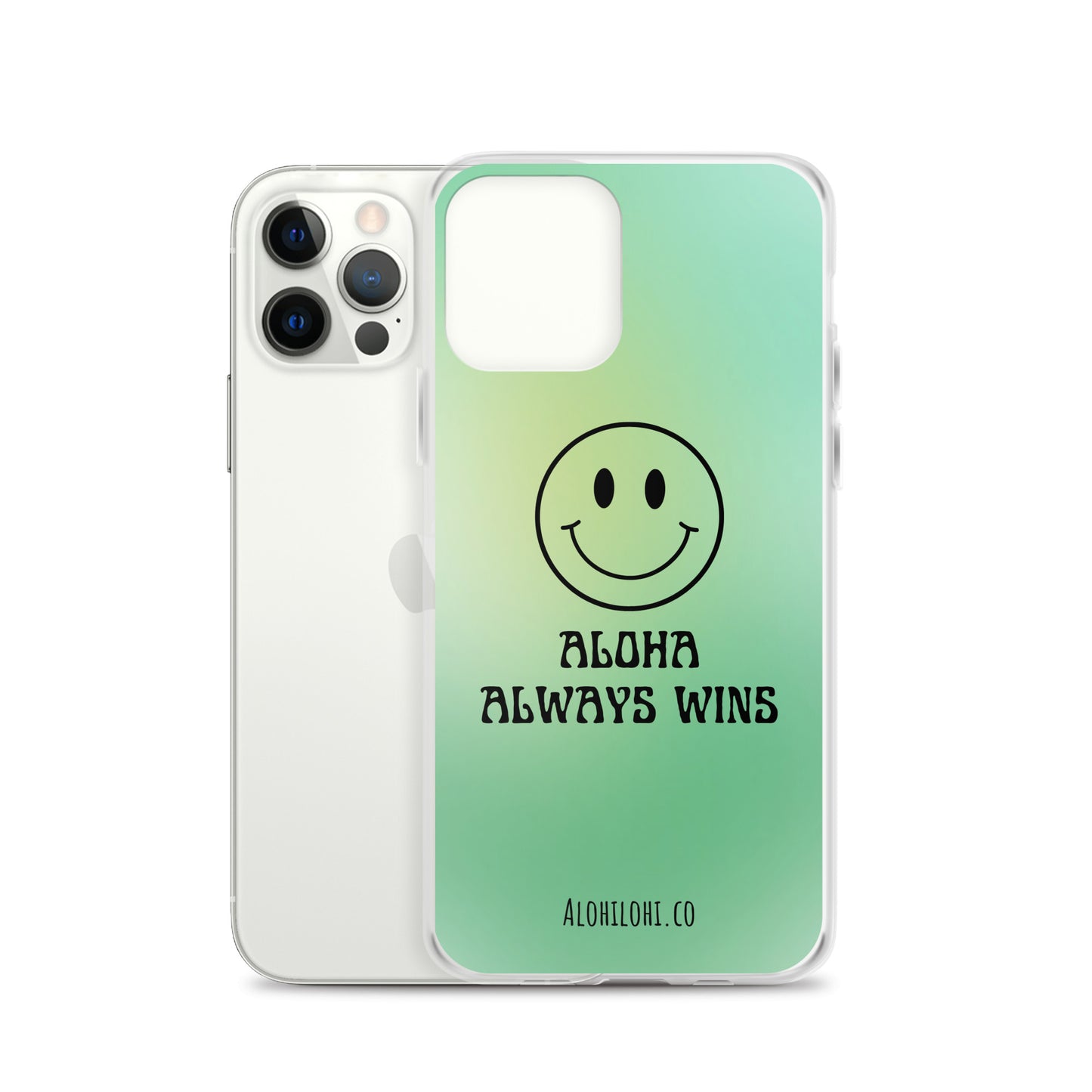 Aloha Always Wins (1) - Clear iPhone Case