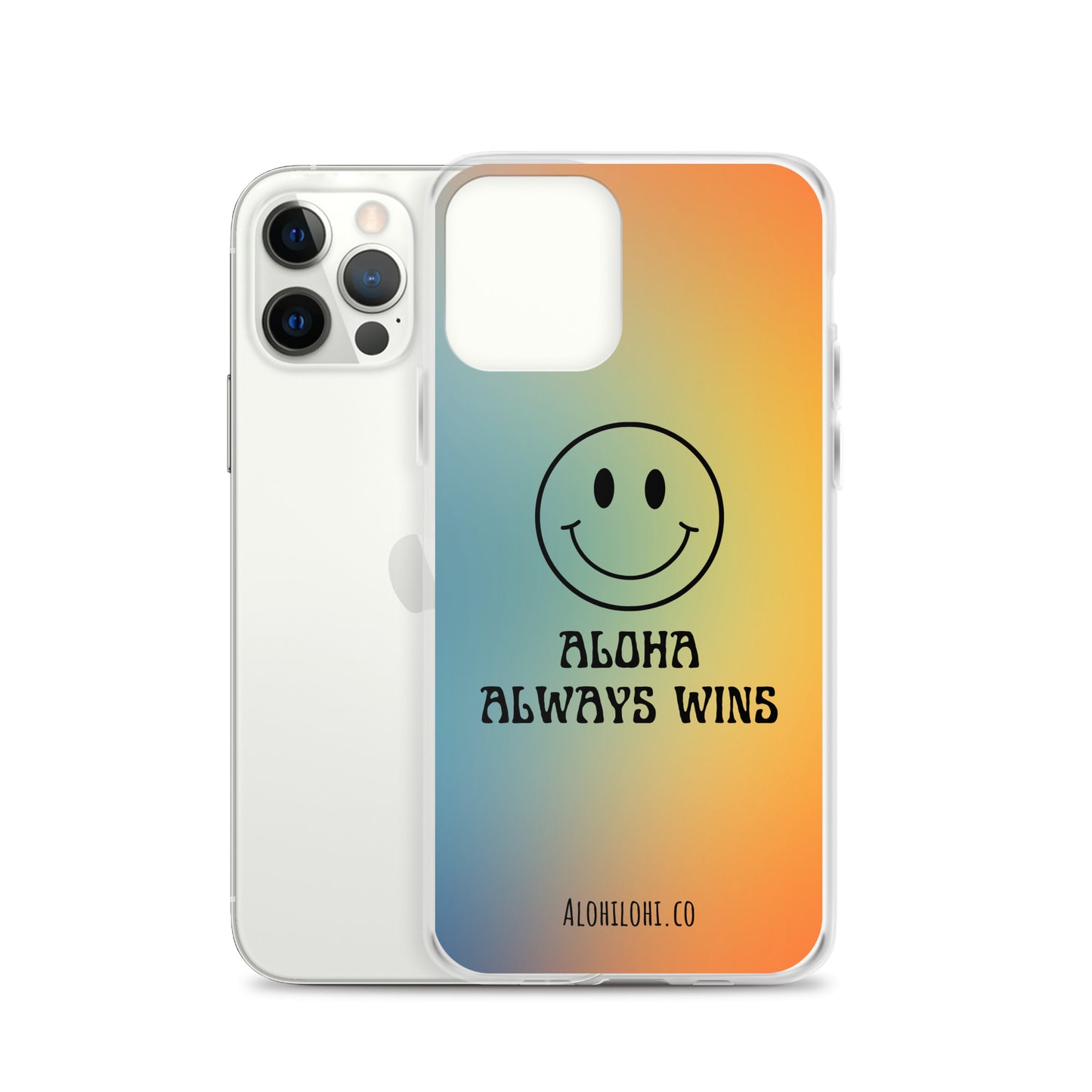 Aloha Always Wins (6) - Clear iPhone Case