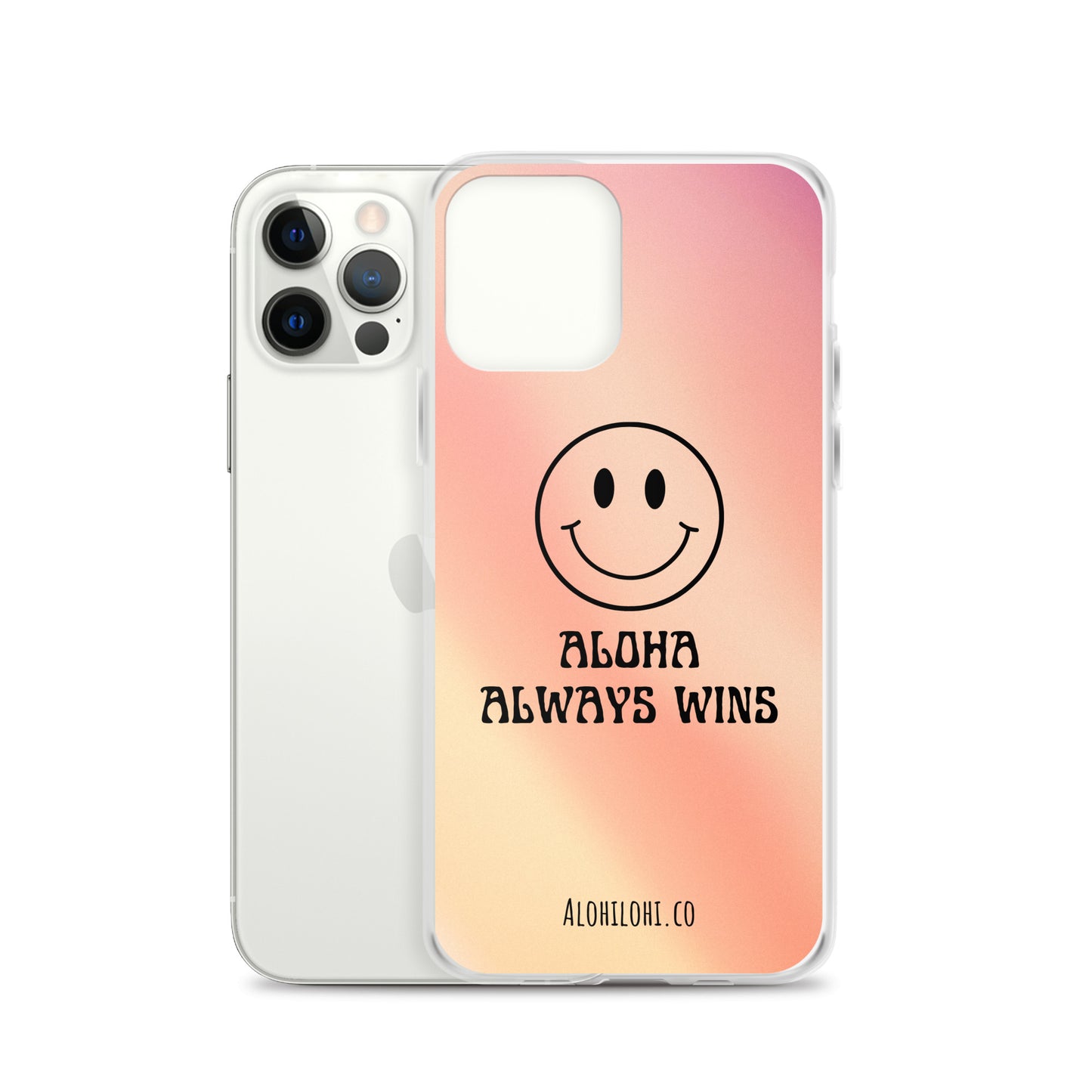 Aloha Always Wins (8) - Clear iPhone Case