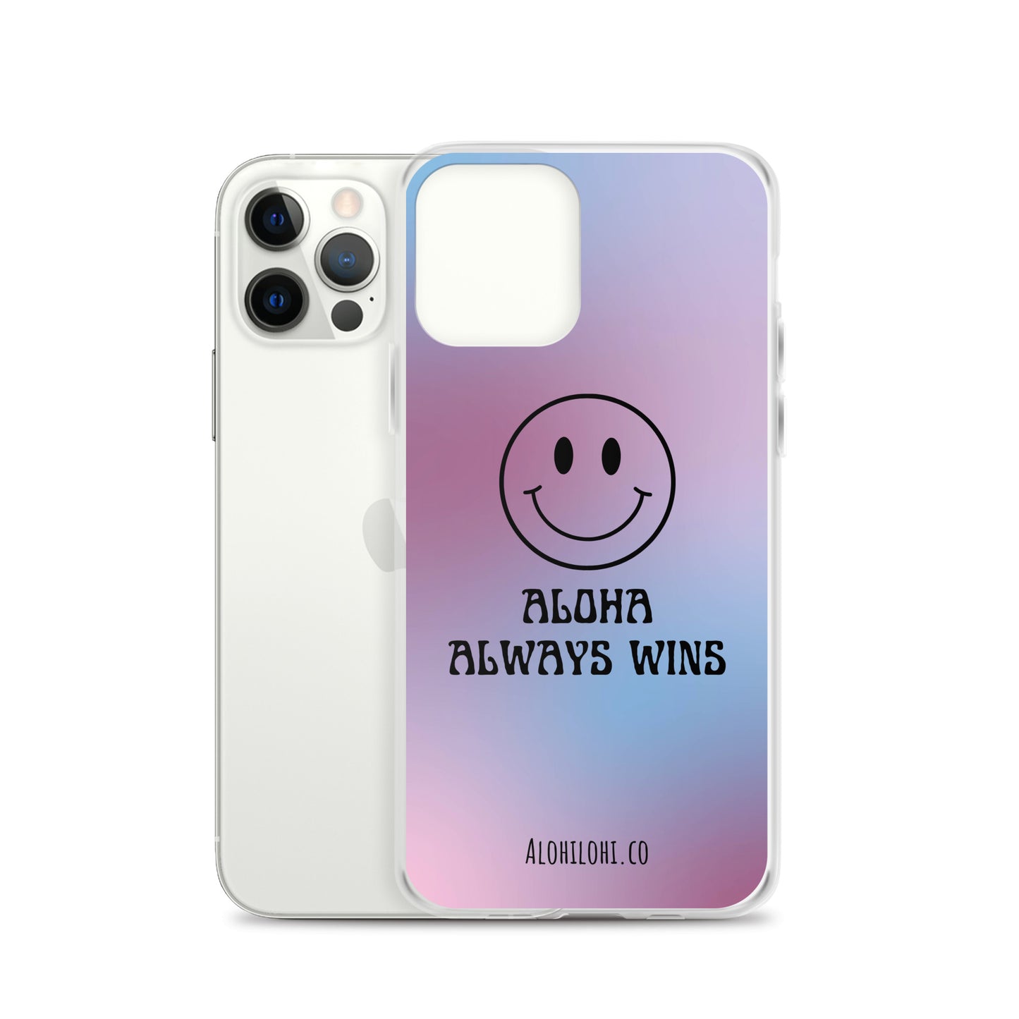 Aloha Always Wins (9) - Clear iPhone Case