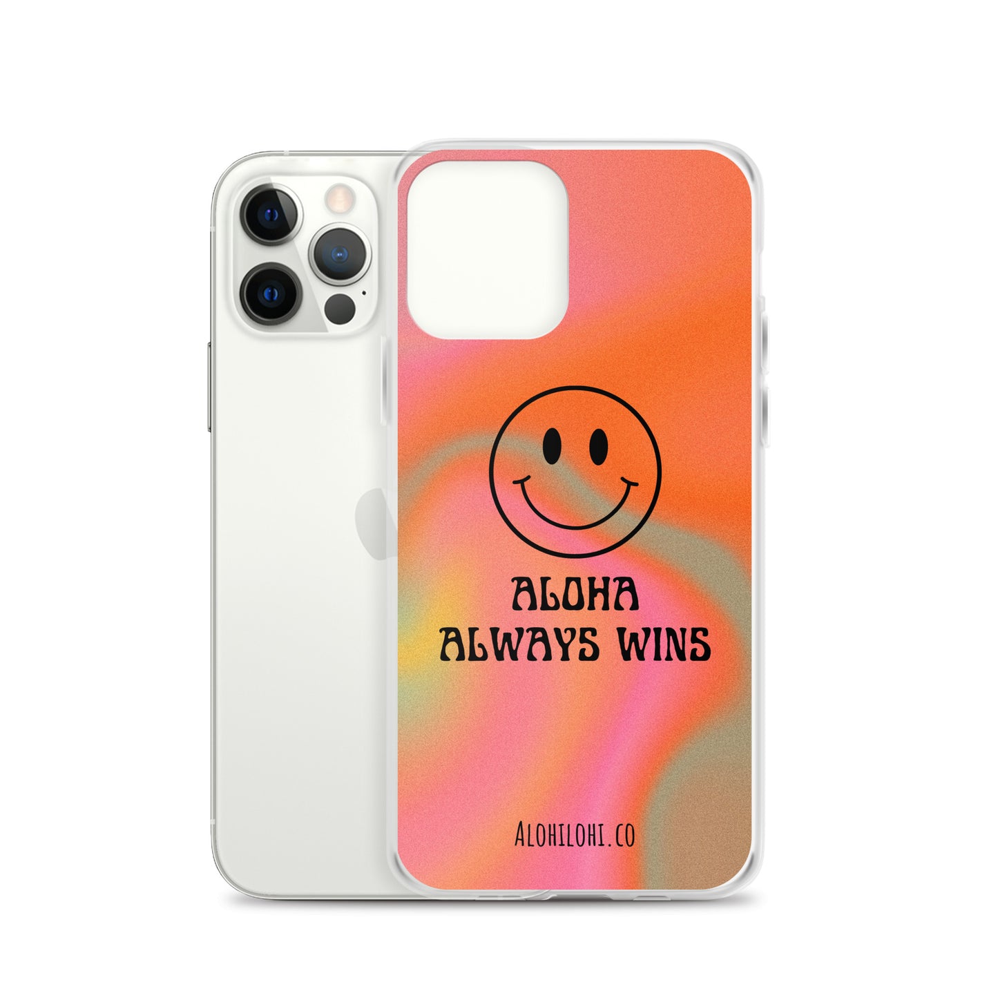 Aloha Always Wins (13) - Clear iPhone Case