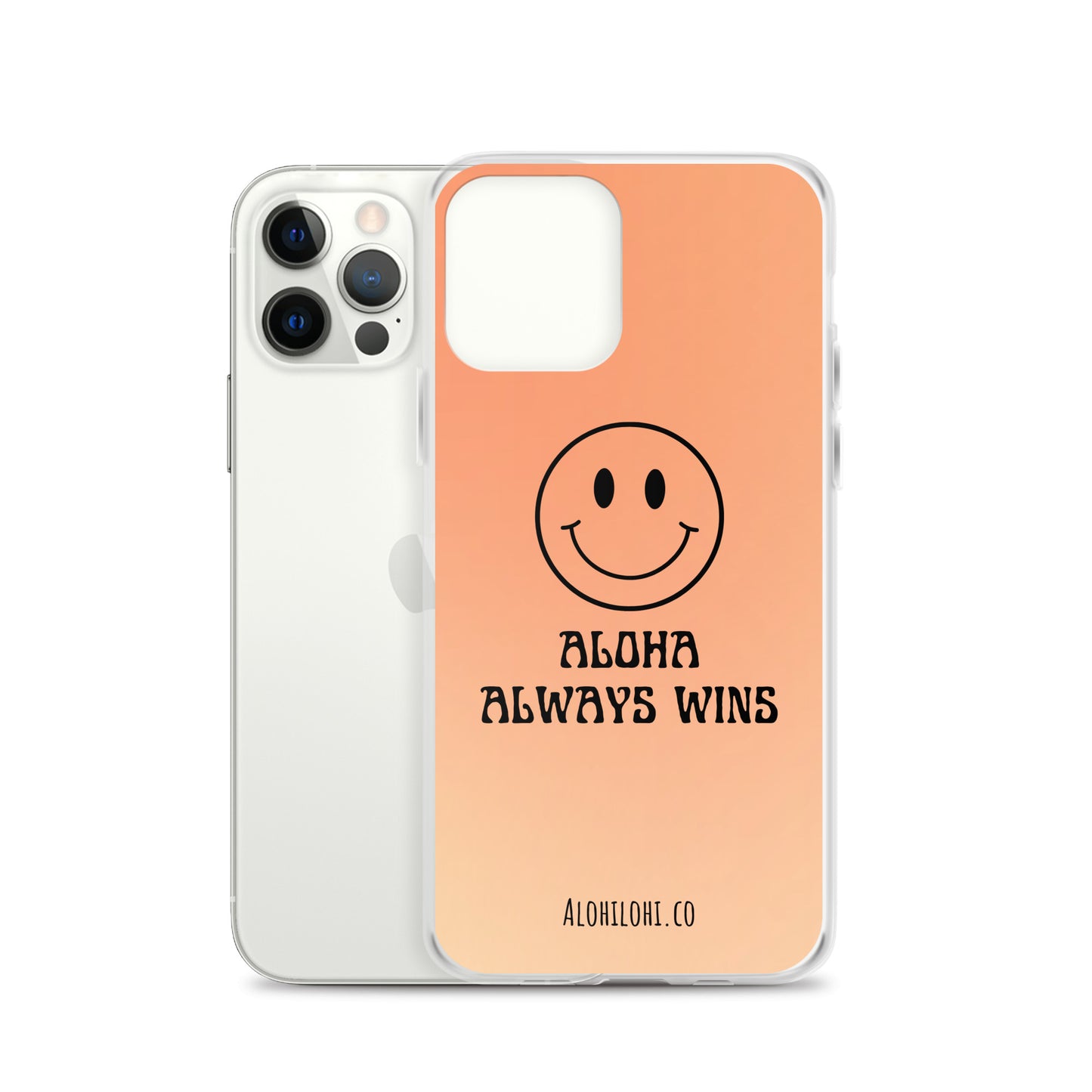 Aloha Always Wins (14) - Clear iPhone Case