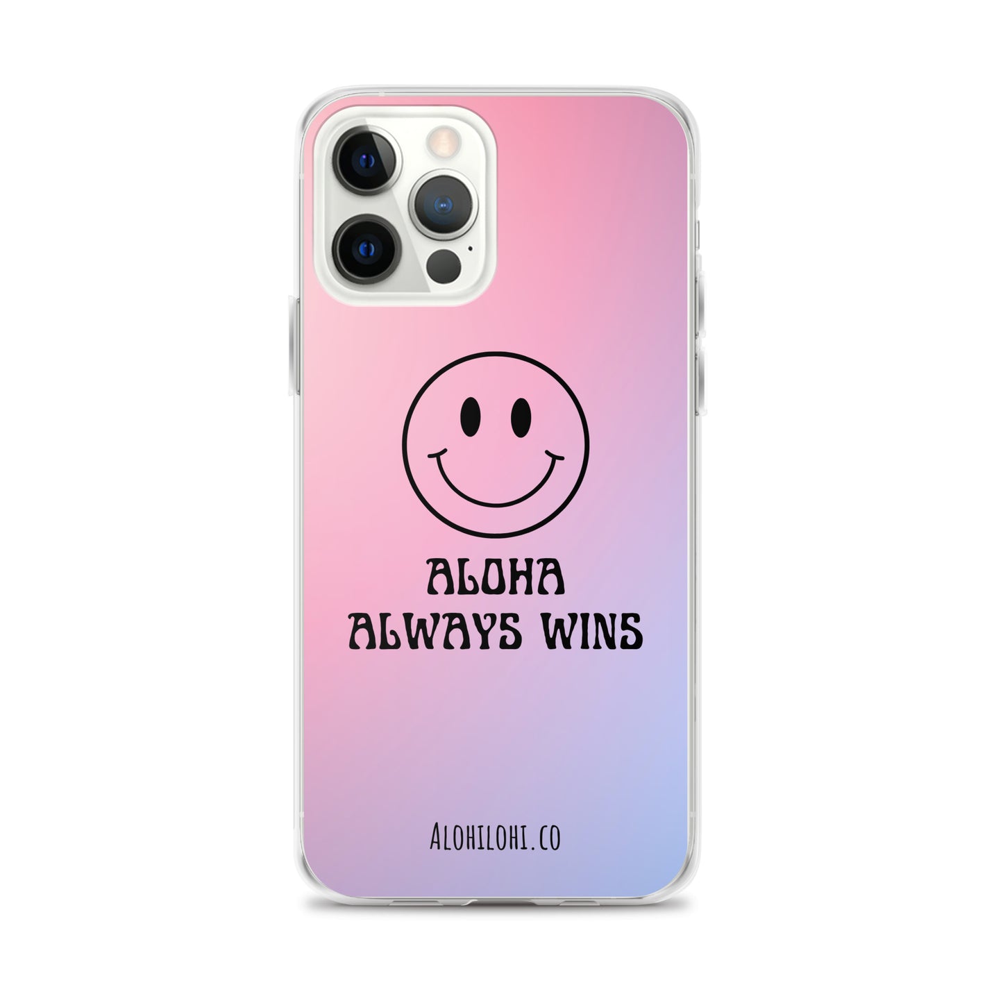 Aloha Always Wins (2) - Clear iPhone Case