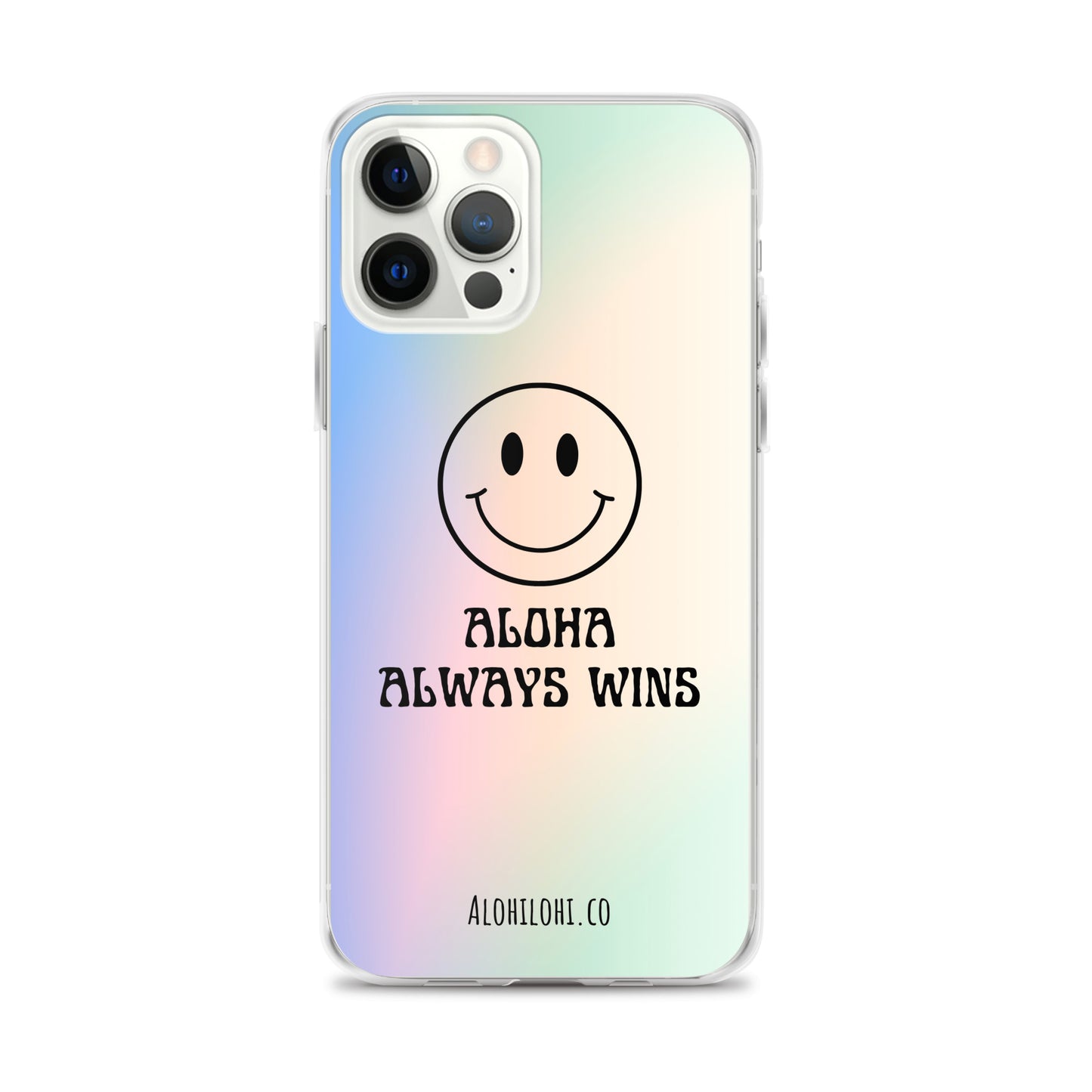 Aloha Always Wins (5) - Clear iPhone Case