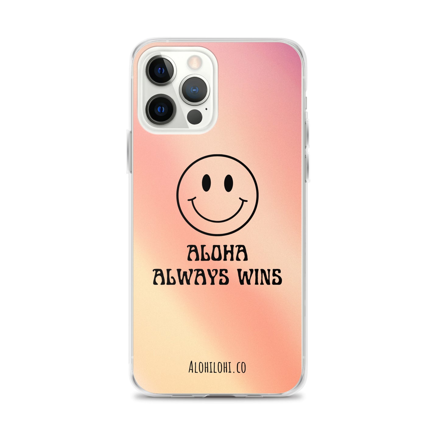 Aloha Always Wins (8) - Clear iPhone Case