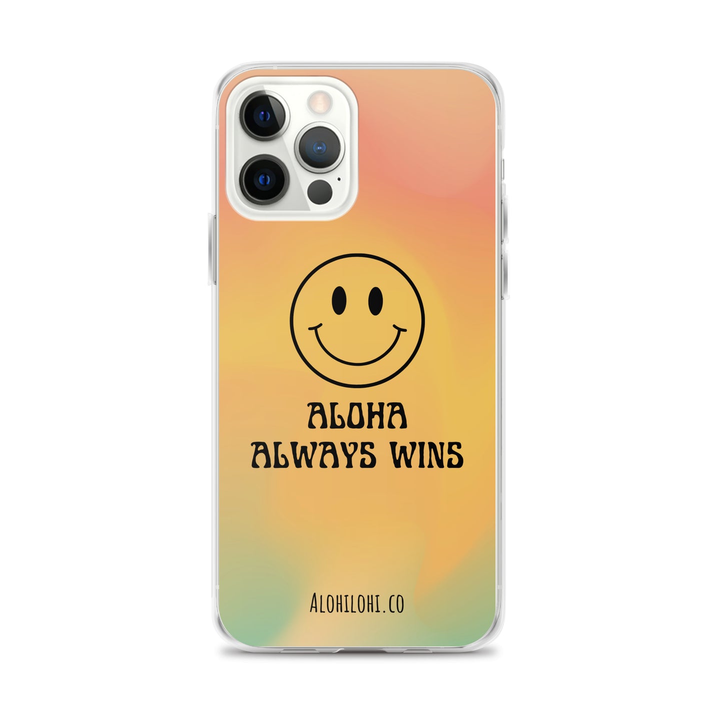 Aloha Always Wins (10) - Clear iPhone Case