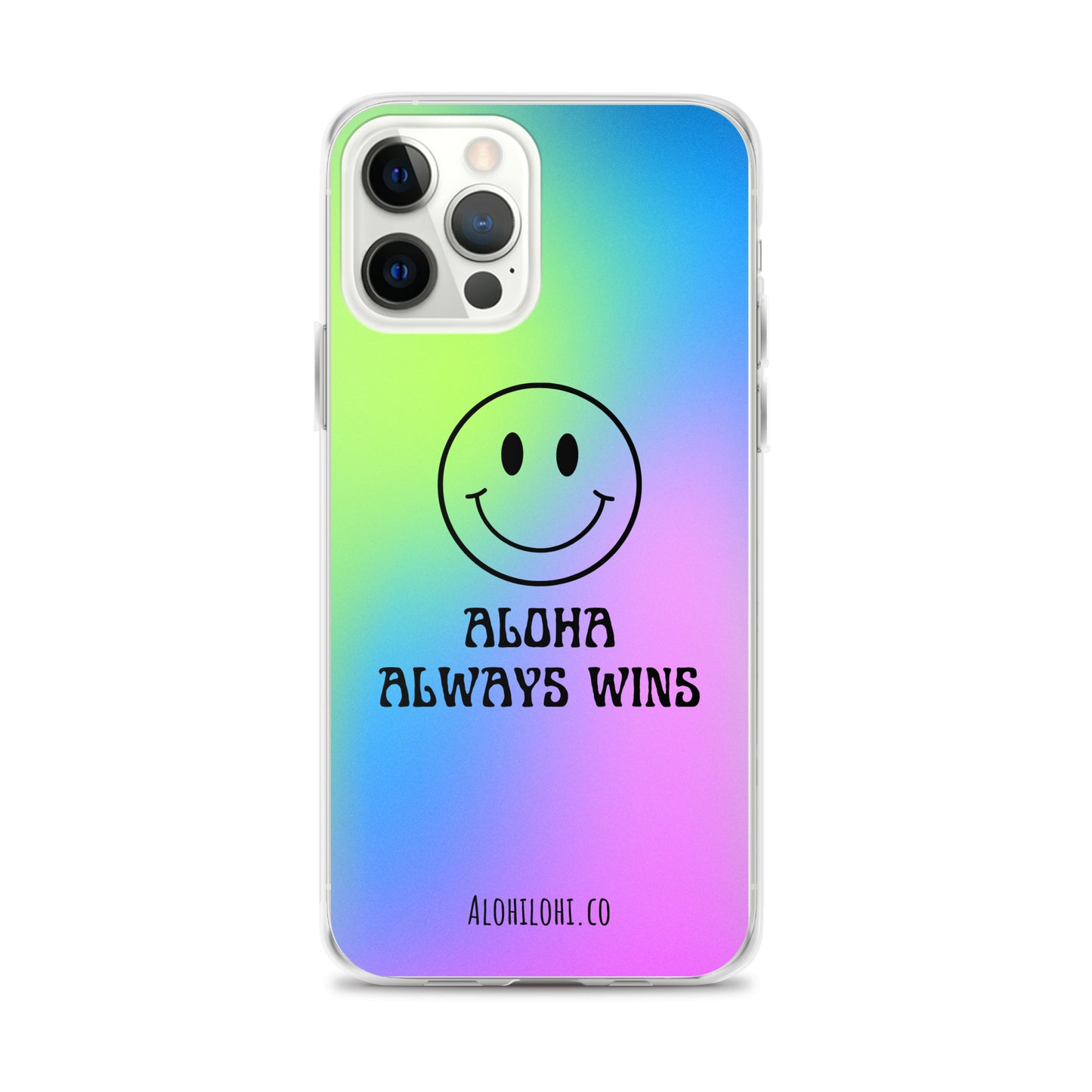 Aloha Always Wins (11) - Clear iPhone Case