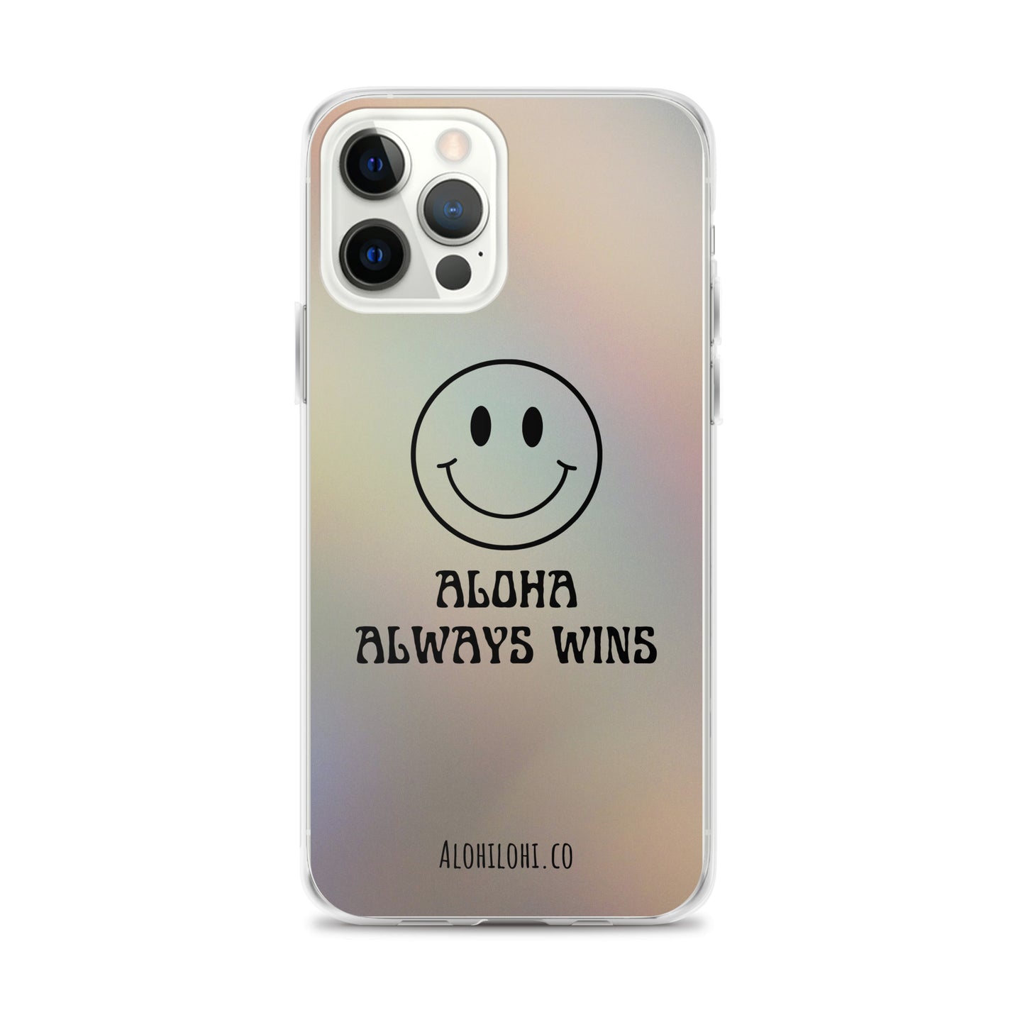 Aloha Always Wins (12) - Clear iPhone Case