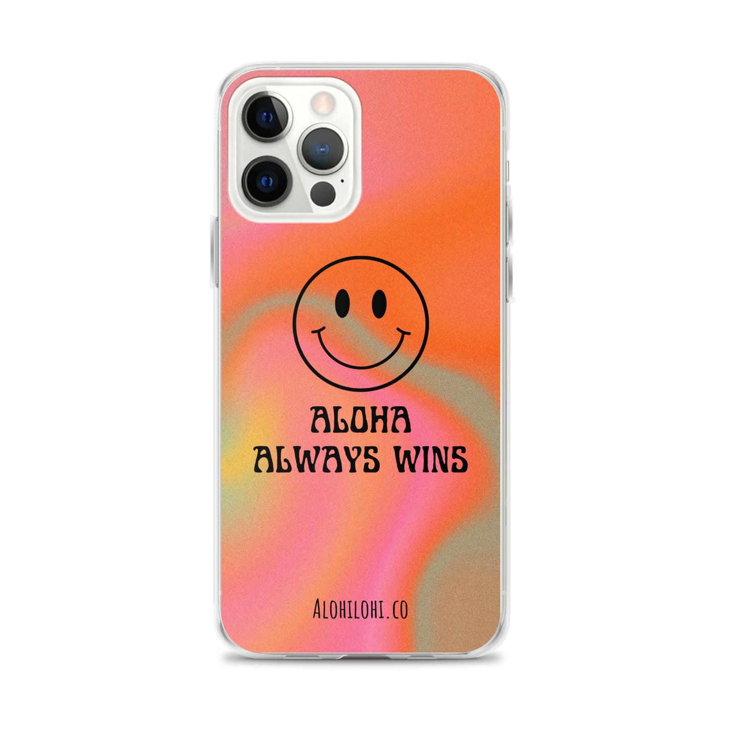 Aloha Always Wins (13) - Clear iPhone Case